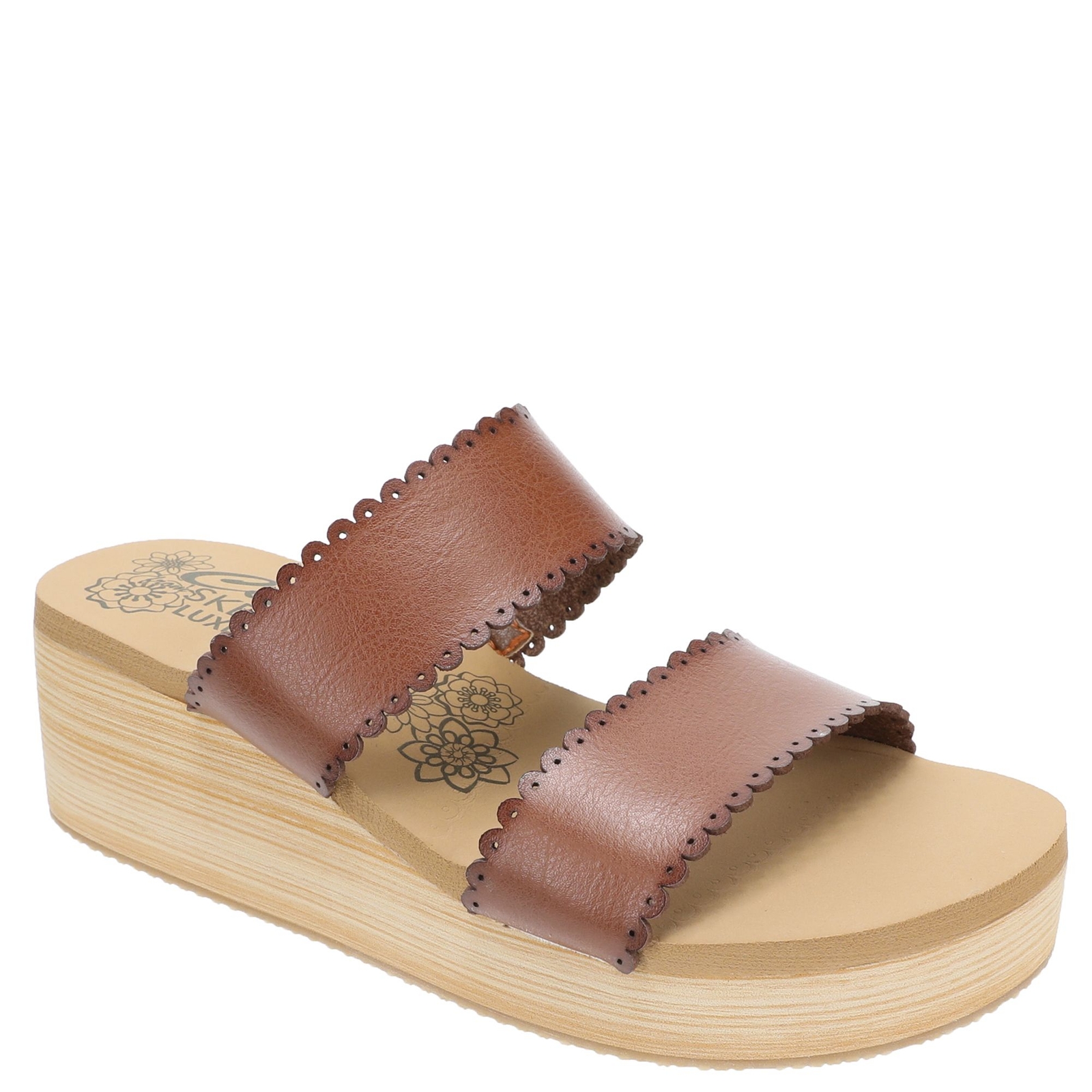 Skechers Cali Summers-120074 Women's Brown Sandal 7 M