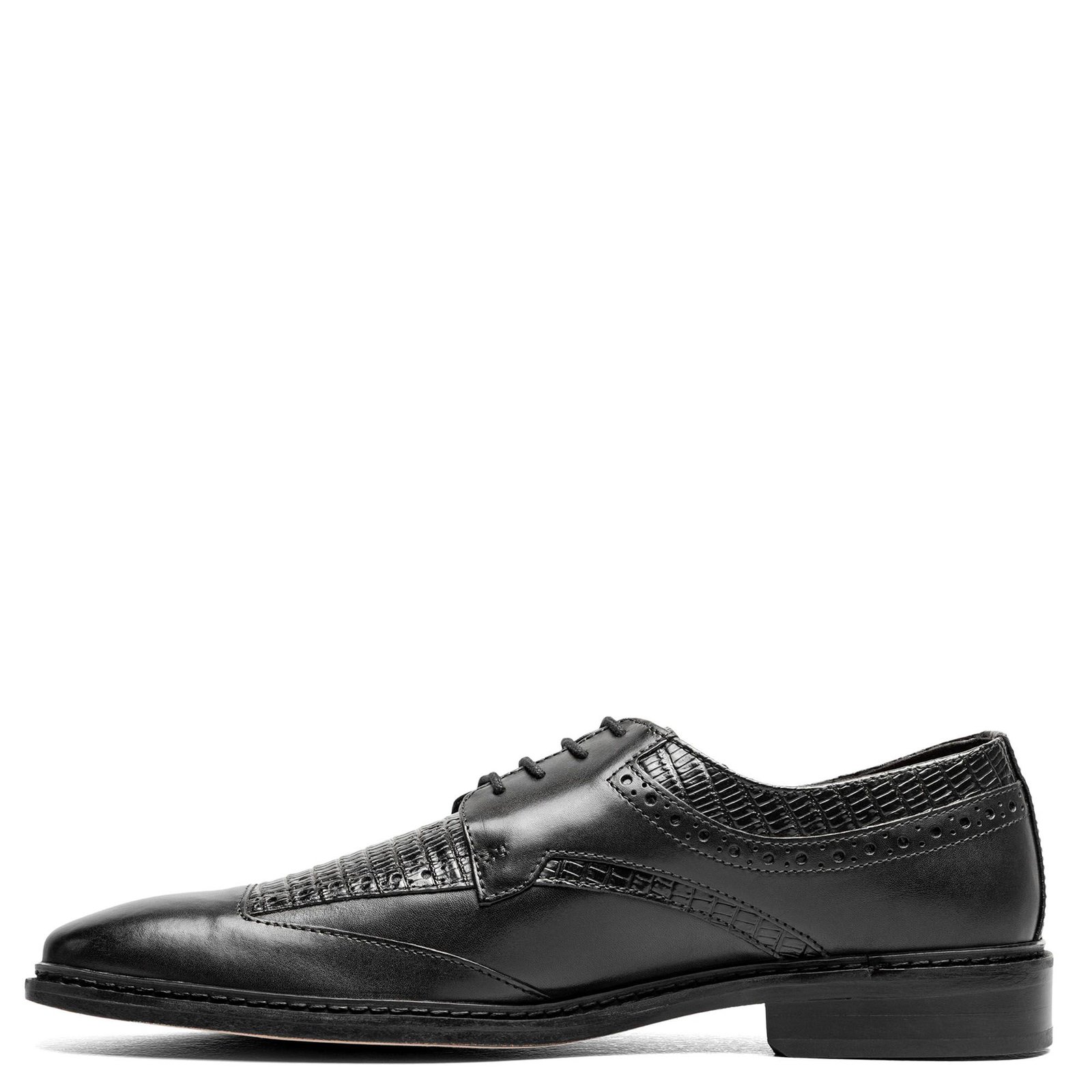 Stacy Adams Shoes Gambetta Modified Cap Toe Oxford Black Size 11 — photo 2