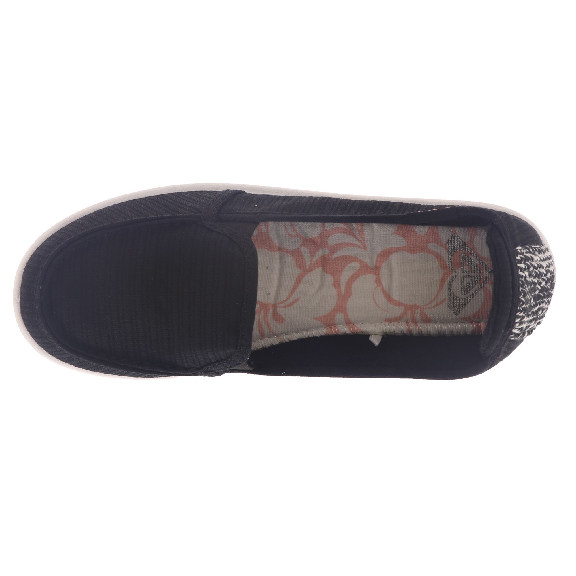 ロシャ666③ Roxy womens Minnow Slip on Shoe Sneaker Black 6 US for sale online