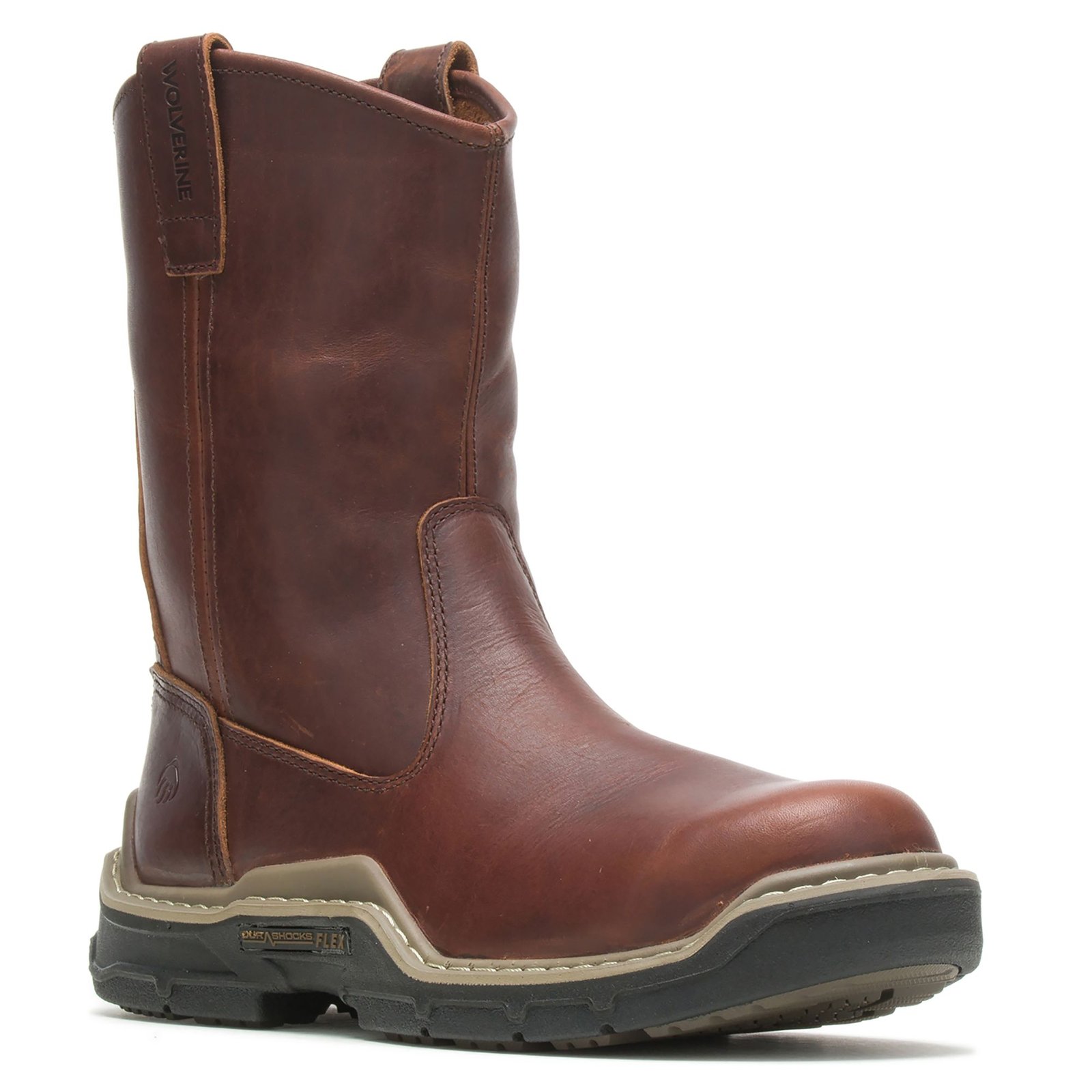 Wolverine Raider Durashock CT Wellington Men's Tan Boot 8 EW