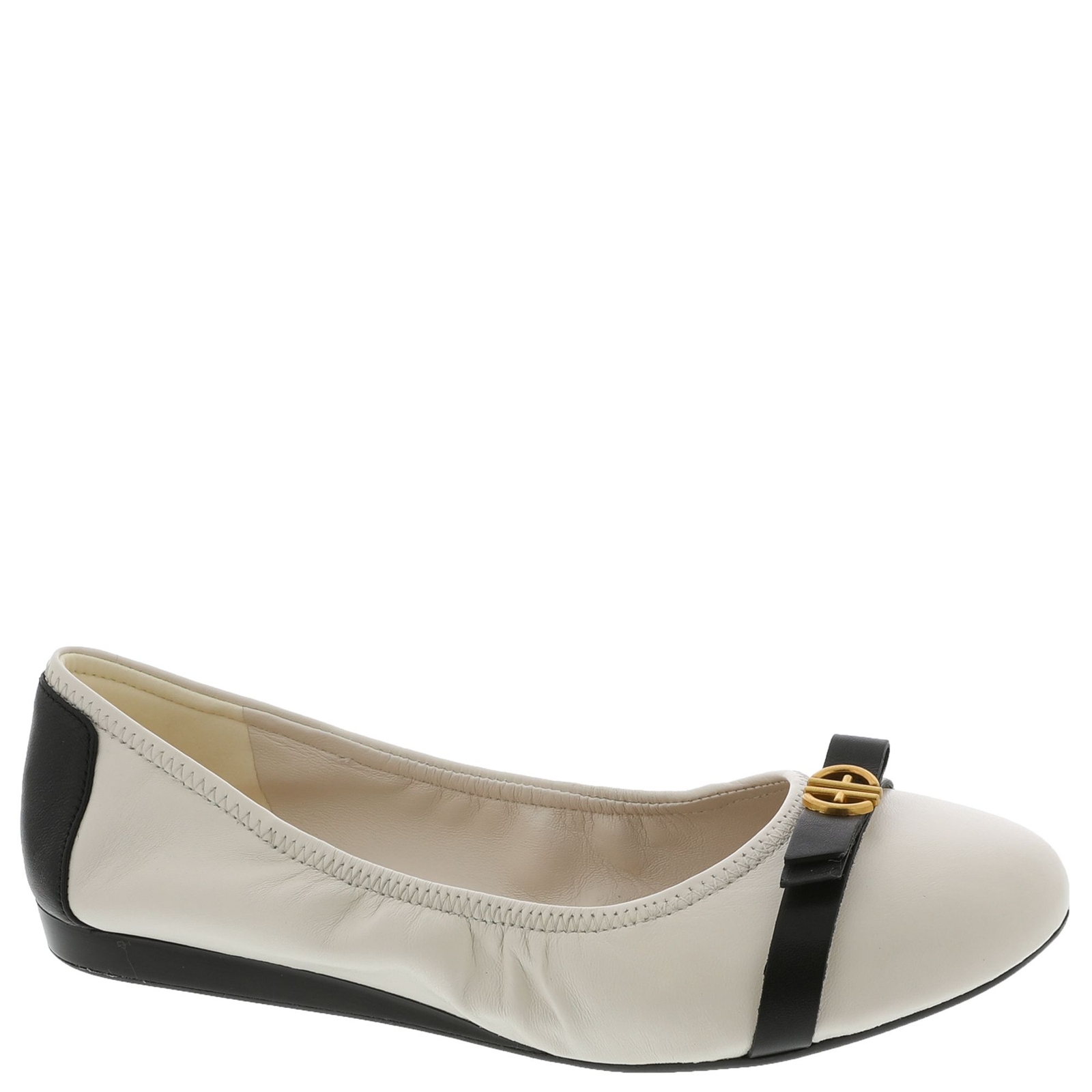 Cole Haan Tova Bow Ballet Women's Bone Slip On 8.5 M