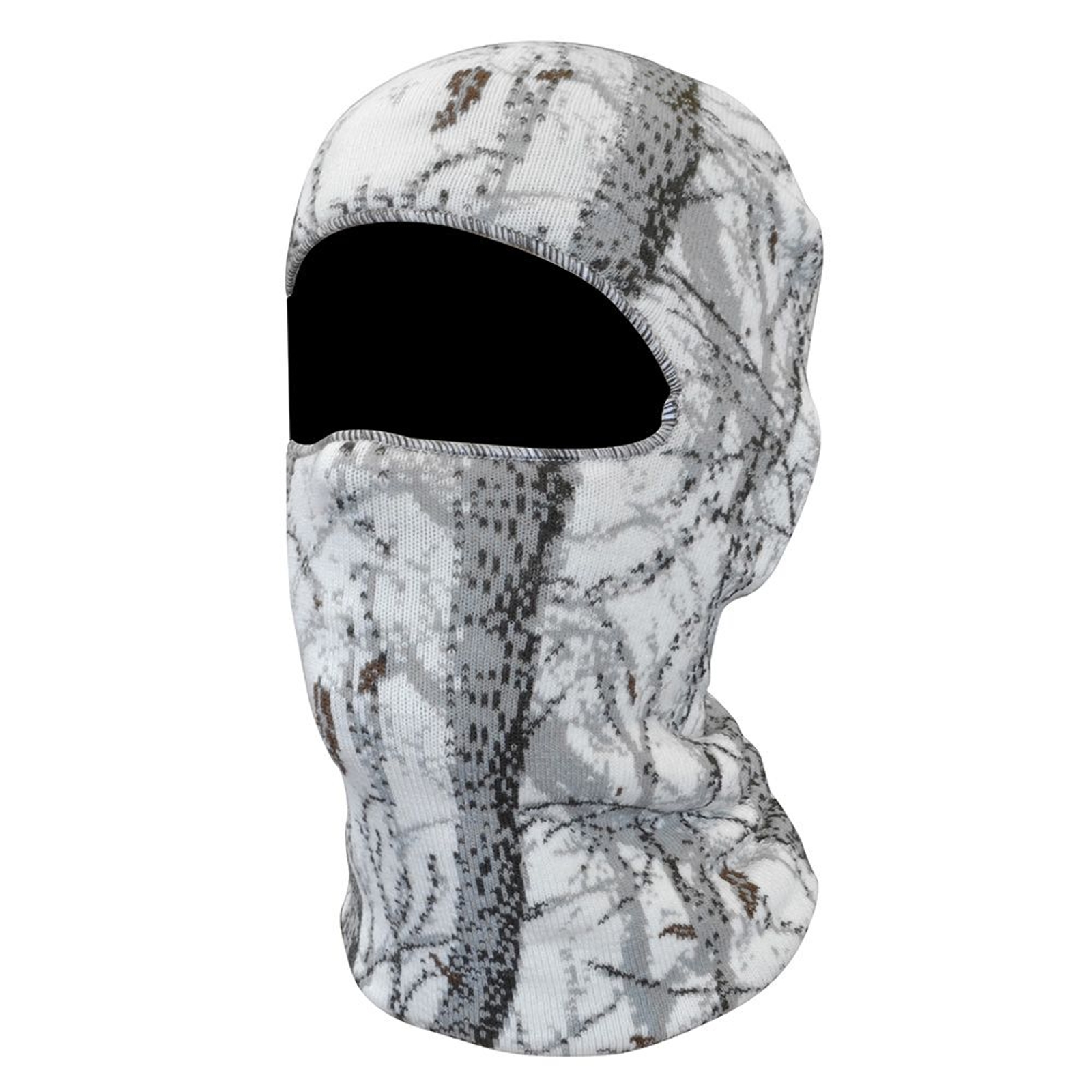 Quiet Wear Men's 1-Hole Mask White Hats One Size