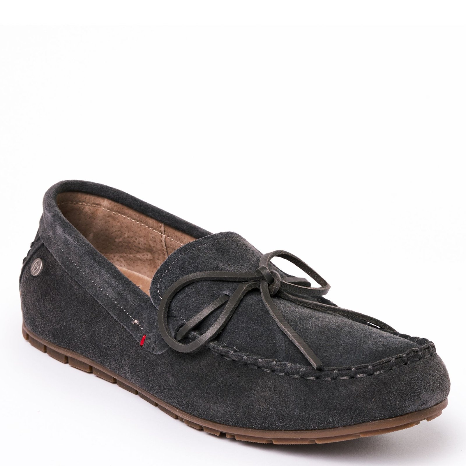 Minnetonka Loafer Moc Men's Grey Slip On 13
