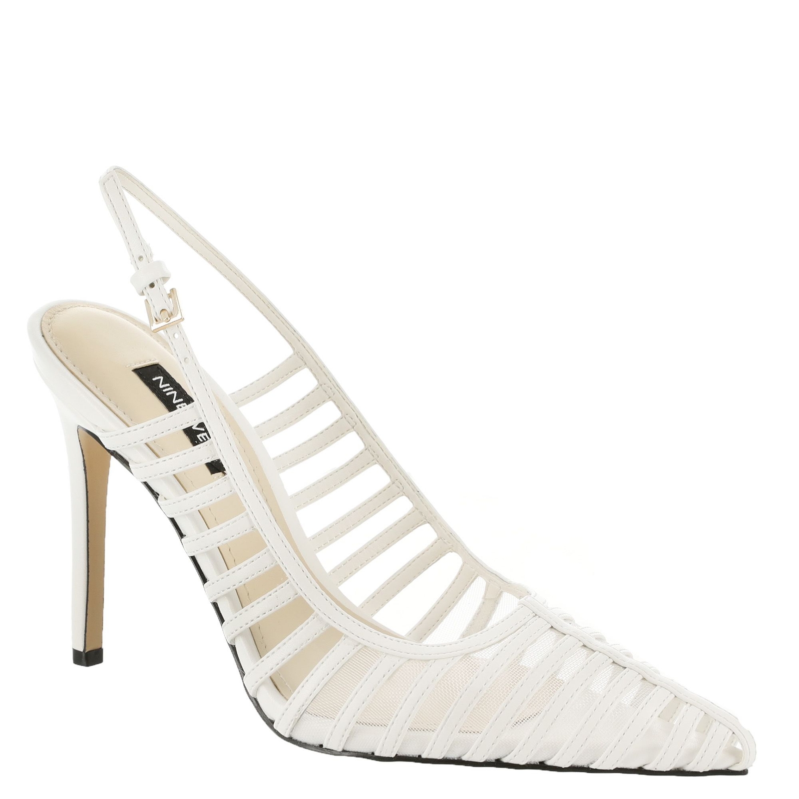 Nine West Filane Women's White Pump 11 M
