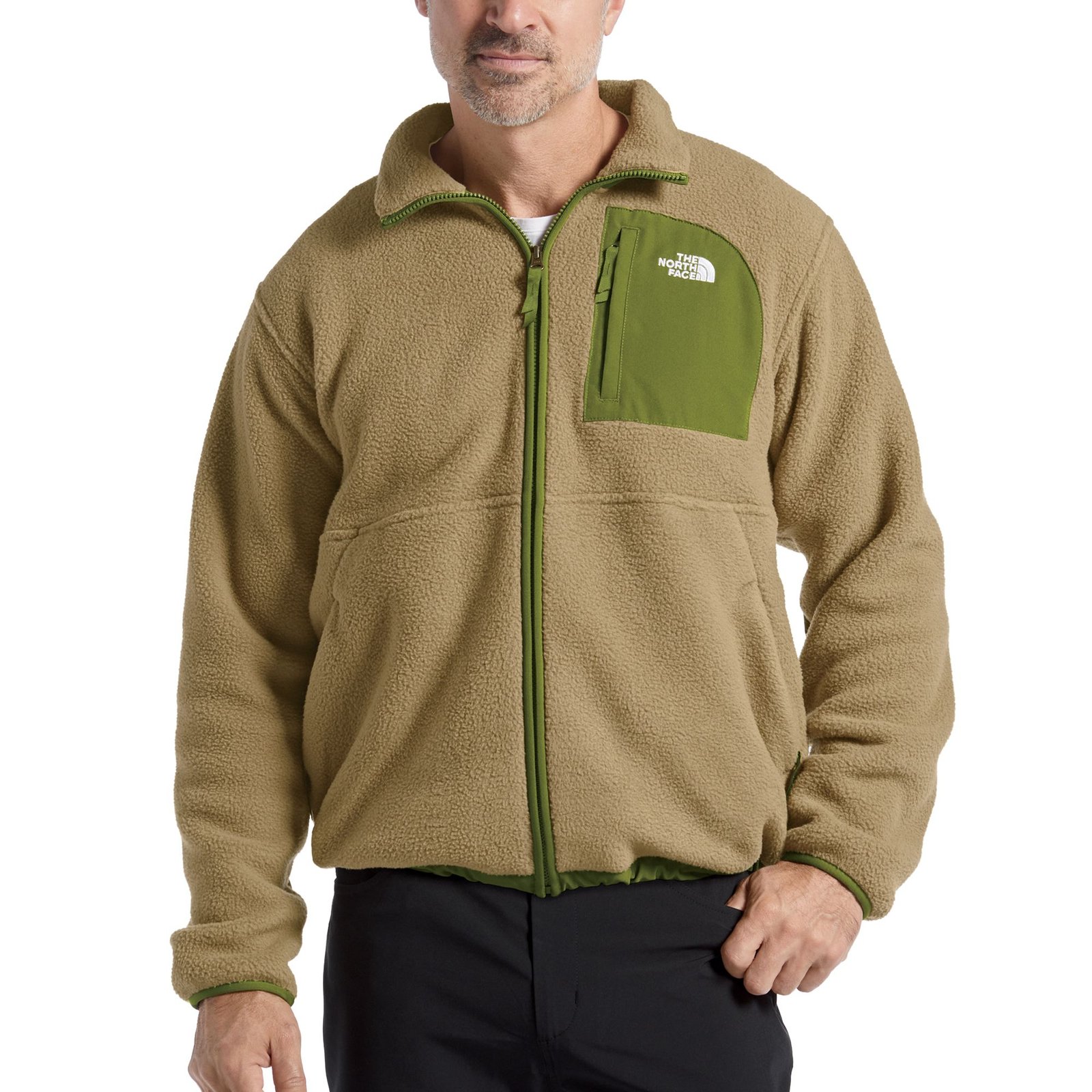 The North Face Men's Yumiori Off Peak Full-Zip Jacket Tan Coats