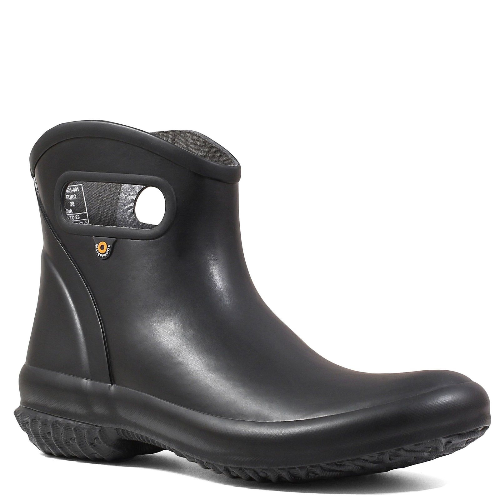 BOGS Patch Ankle Boot Solid Women's Black Boot 10