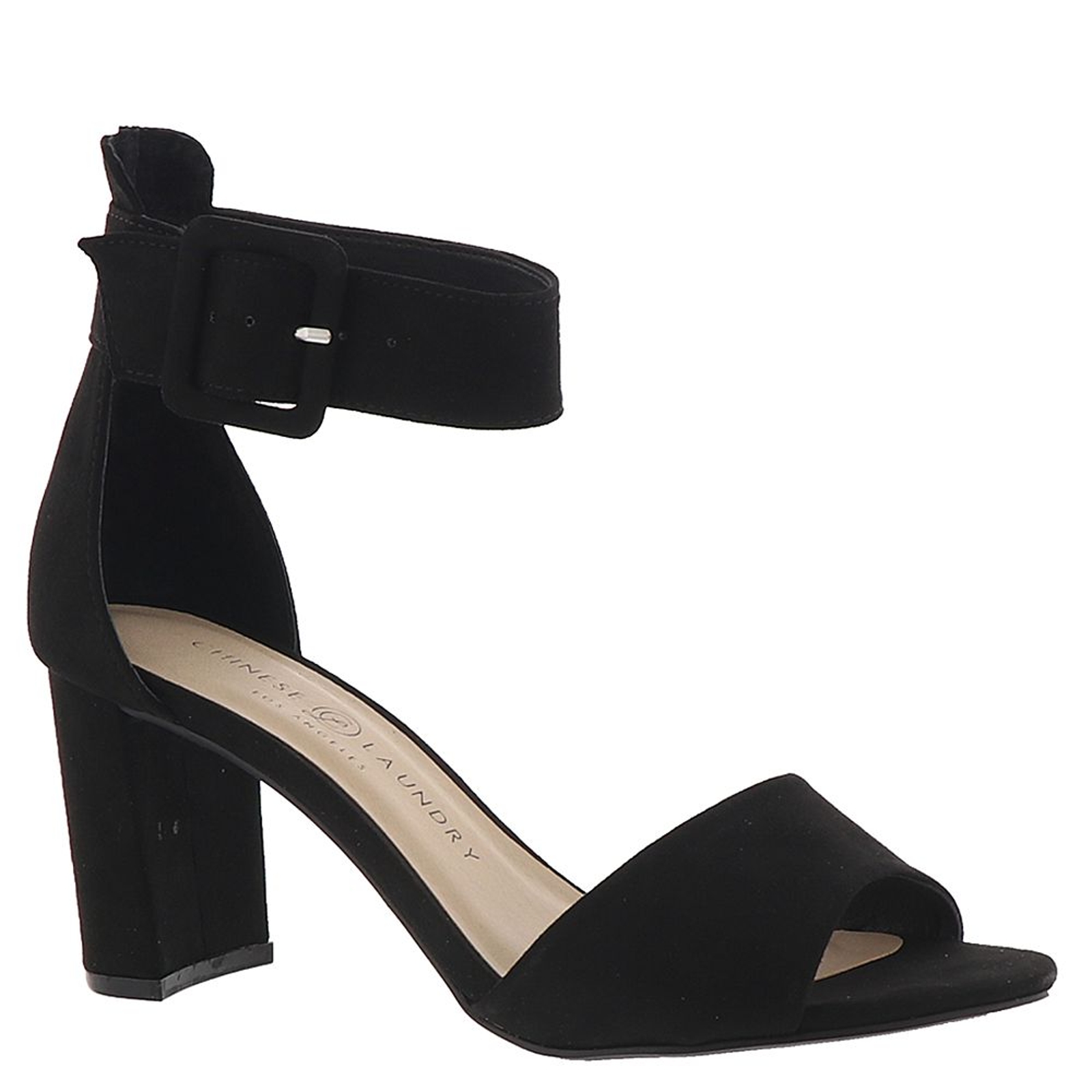 Chinese Laundry Rumor Women's Black Sandal 6.5 M