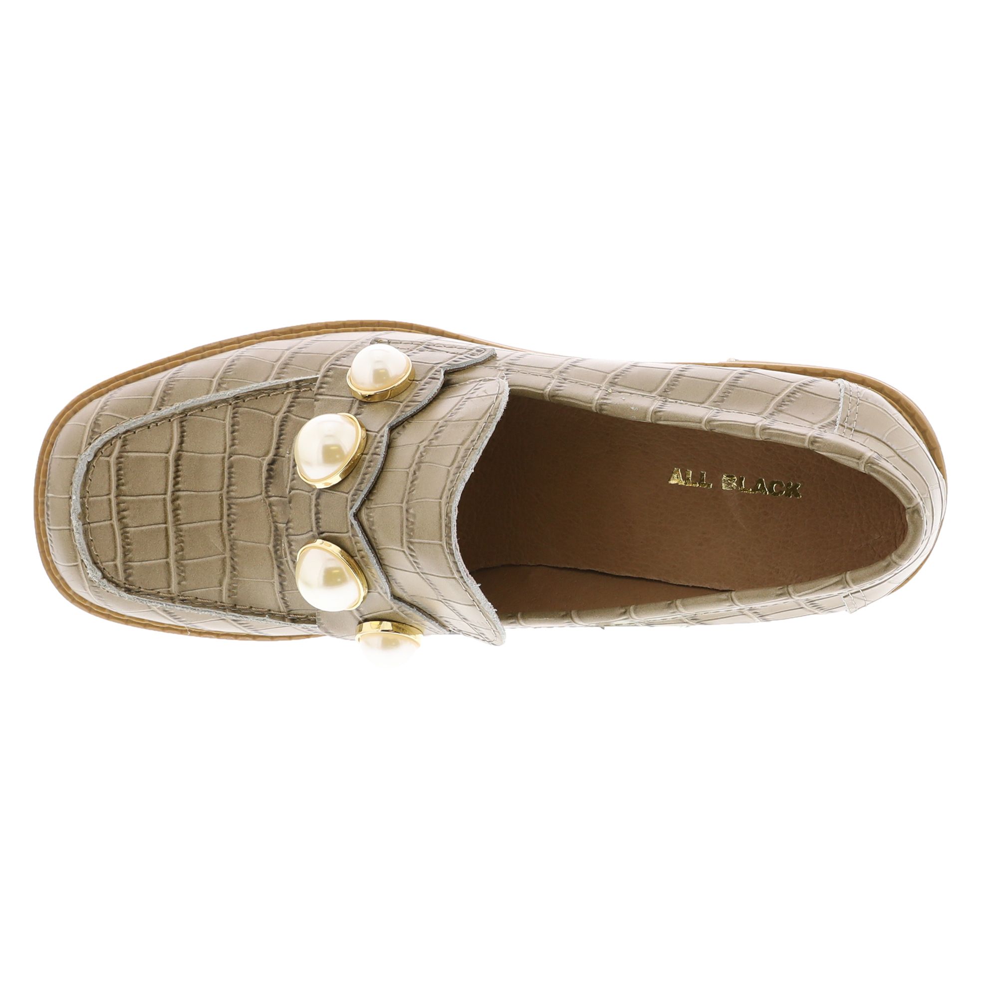 ALL BLACK Mobe Loafer Pump Women's Pump - Khaki