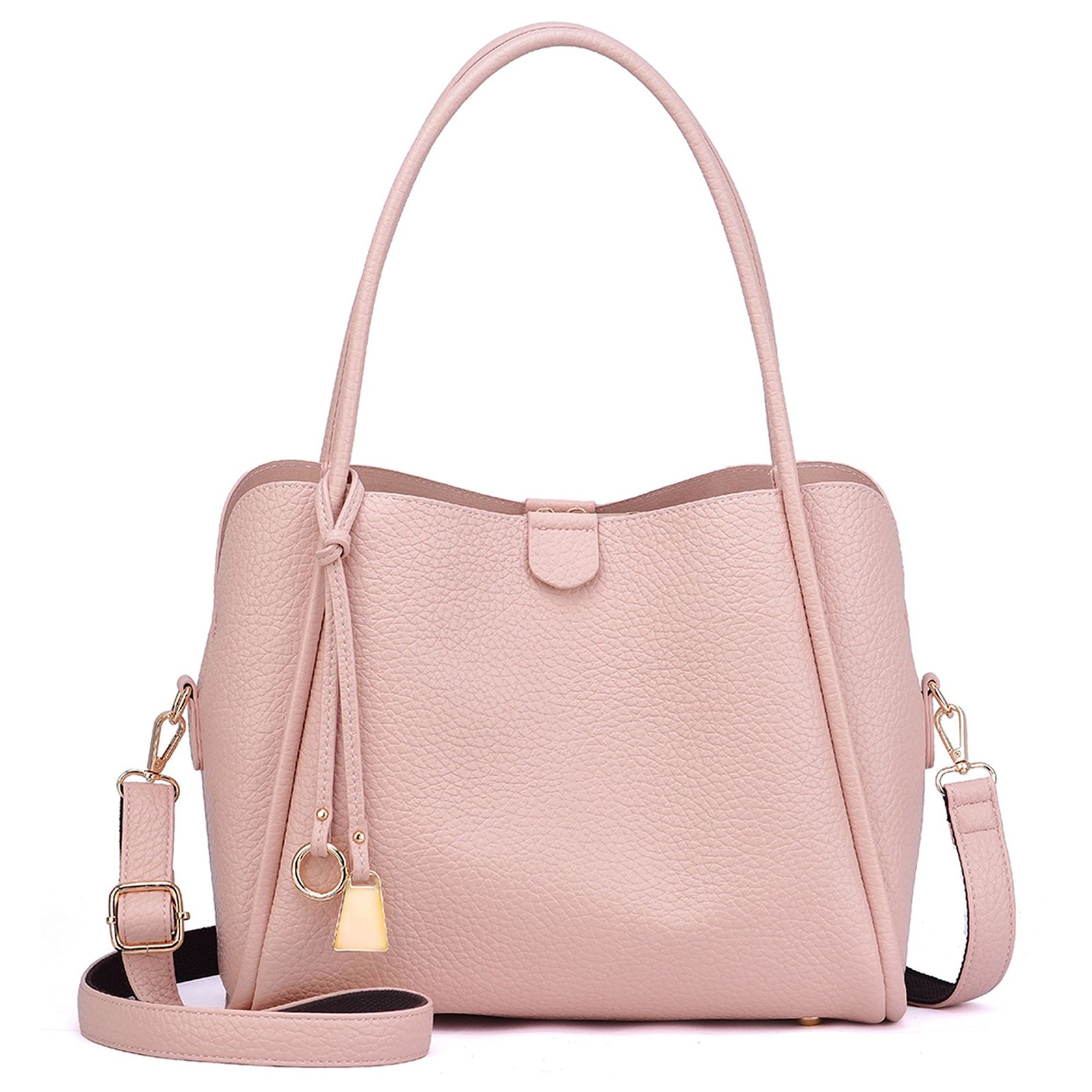 Mellow World Sandi 3-Compartment Shoulder Bag Pink Bags No Size