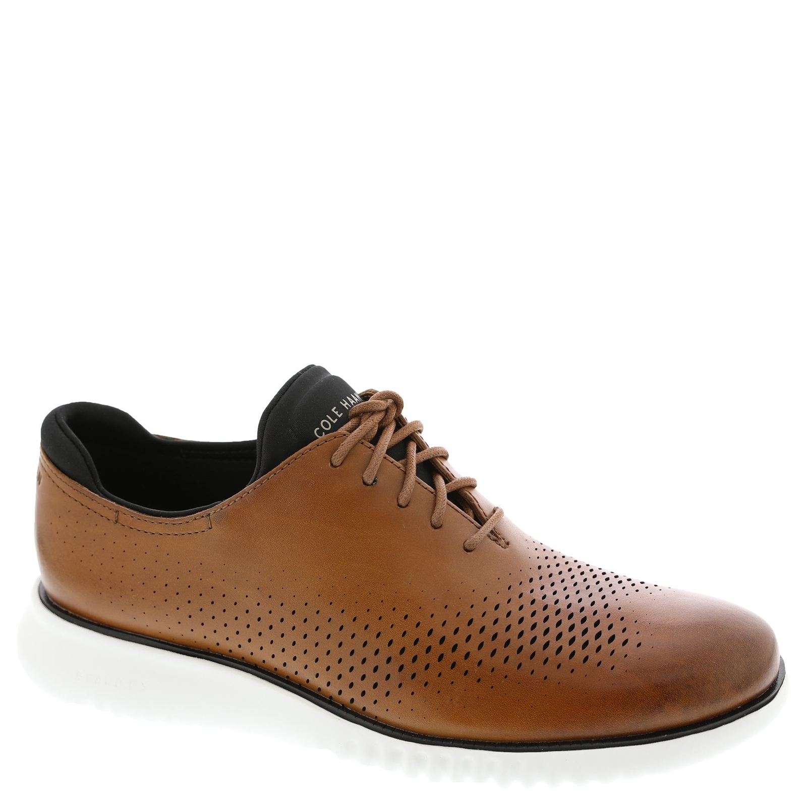 Cole Haan Zerogrand Laser Wingtip Men's Tan Oxford 10 W