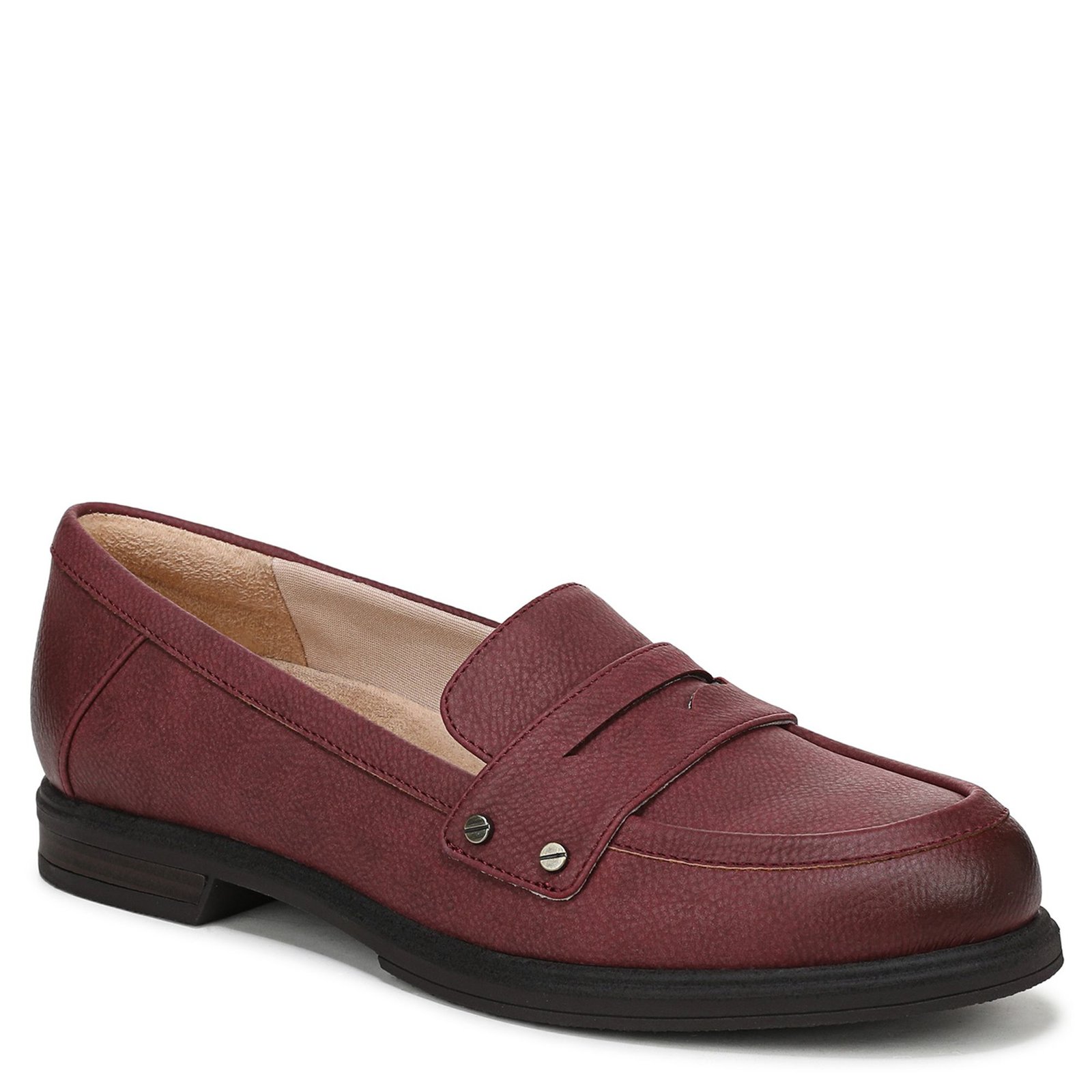 Dr. Scholl's Hello Loafer Women's Burgundy Slip On 7.5