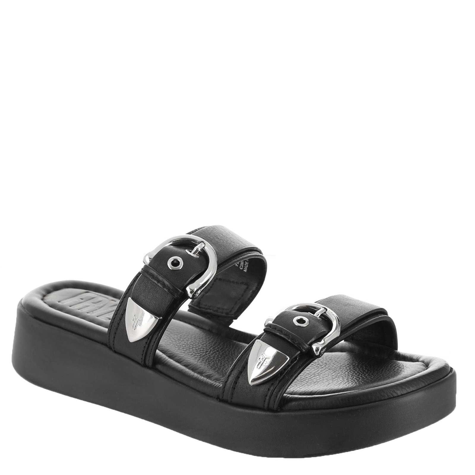 Frye Company Maya Buckle Sandal Women's Black Sandal 6 M