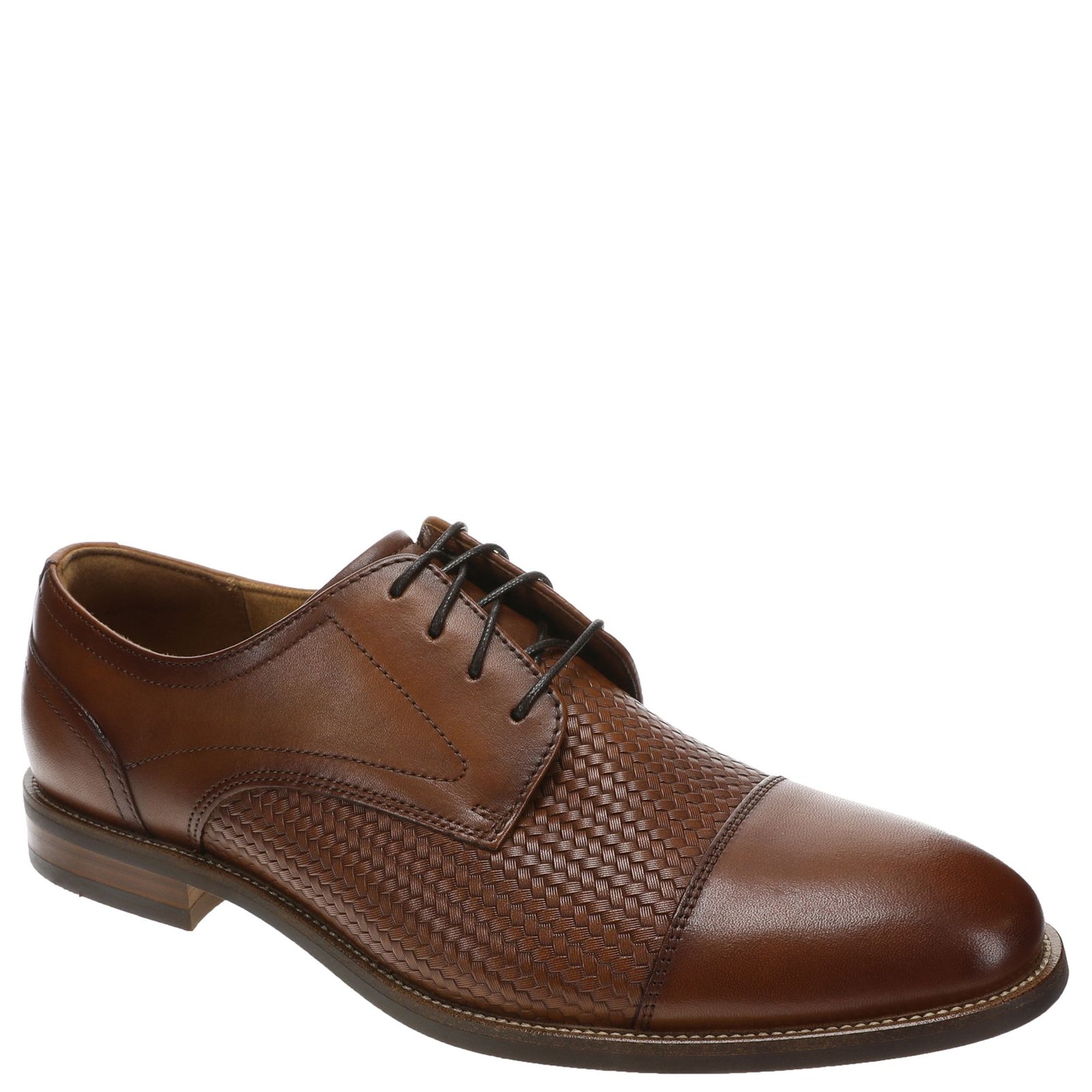 Florsheim Rucci Weave Cap Toe Oxford Men's Brown Oxford 10.5 M