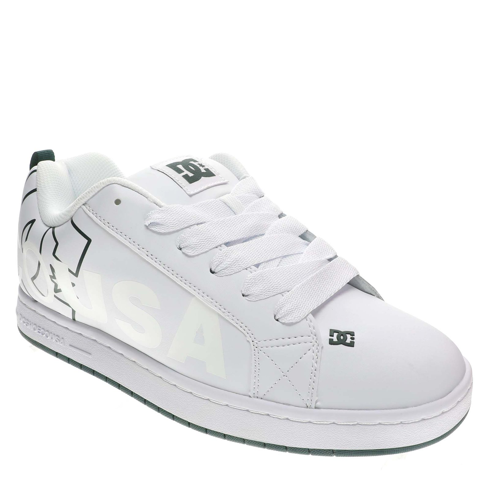 DC Court Graffik Athletic Skate Shoe Men's White Skate 9.5