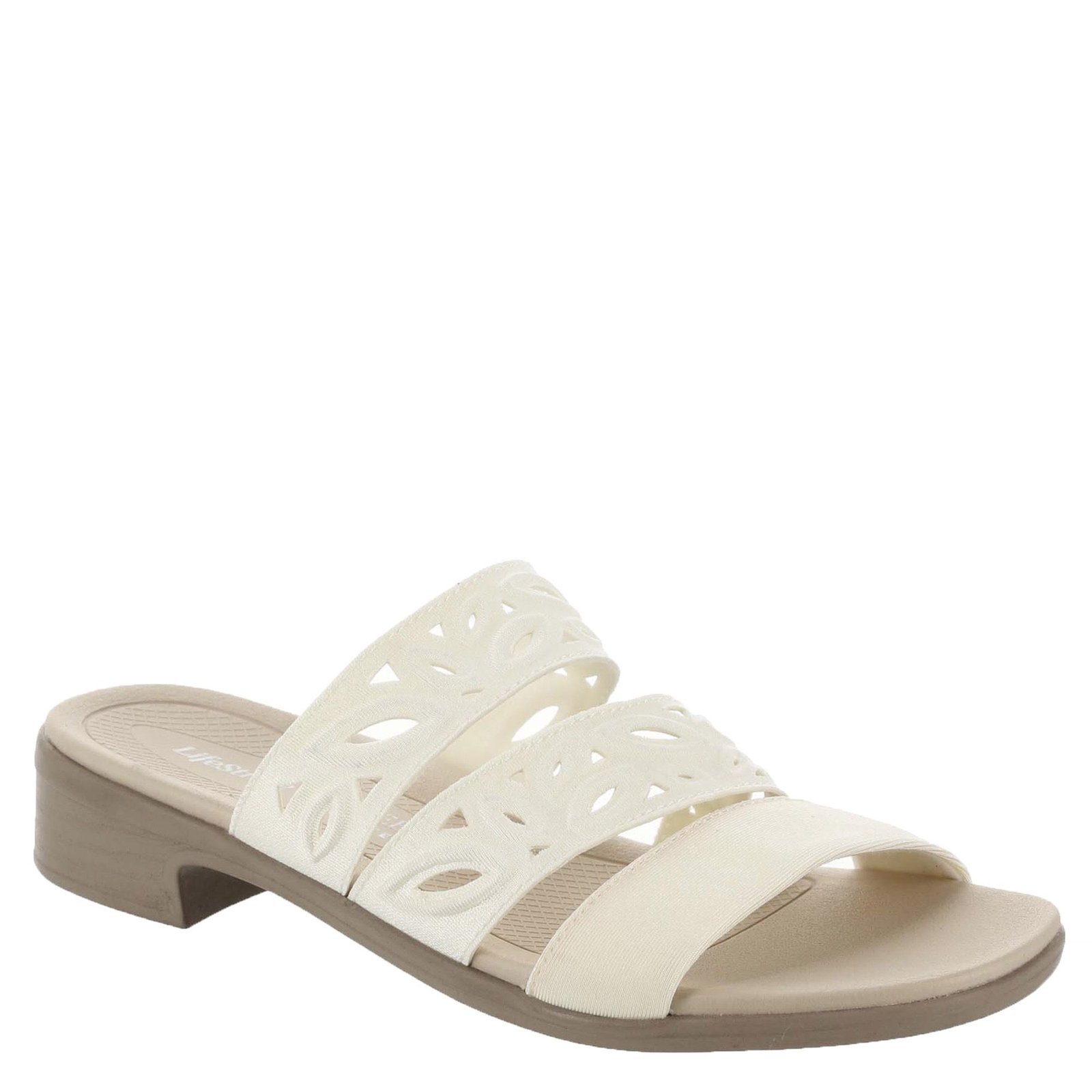 Bzees Poppy Women's White Sandal 9.5 W