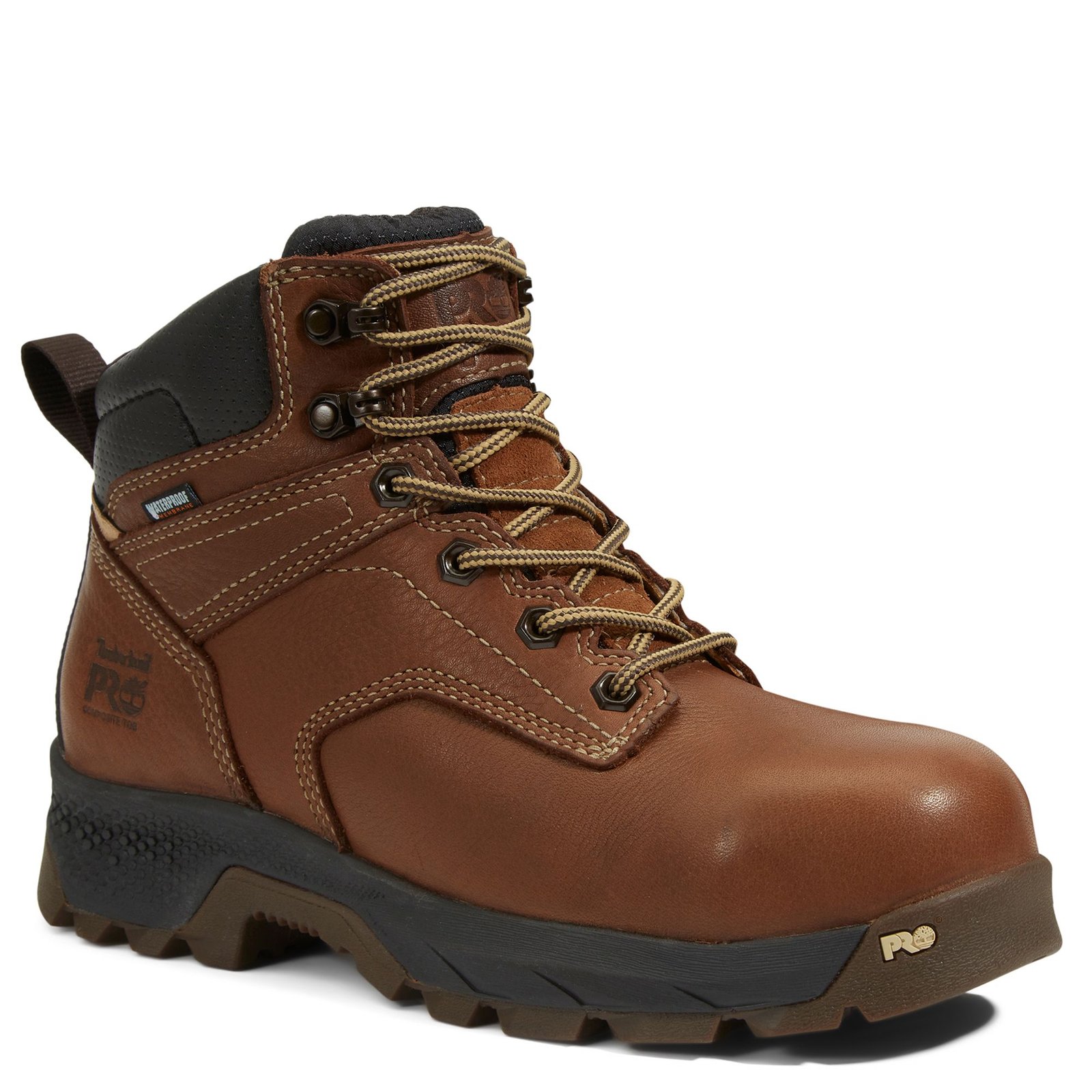 Timberland Pro TiTAN EV 6" Composite Toe WP Women's Brown Boot 7 W