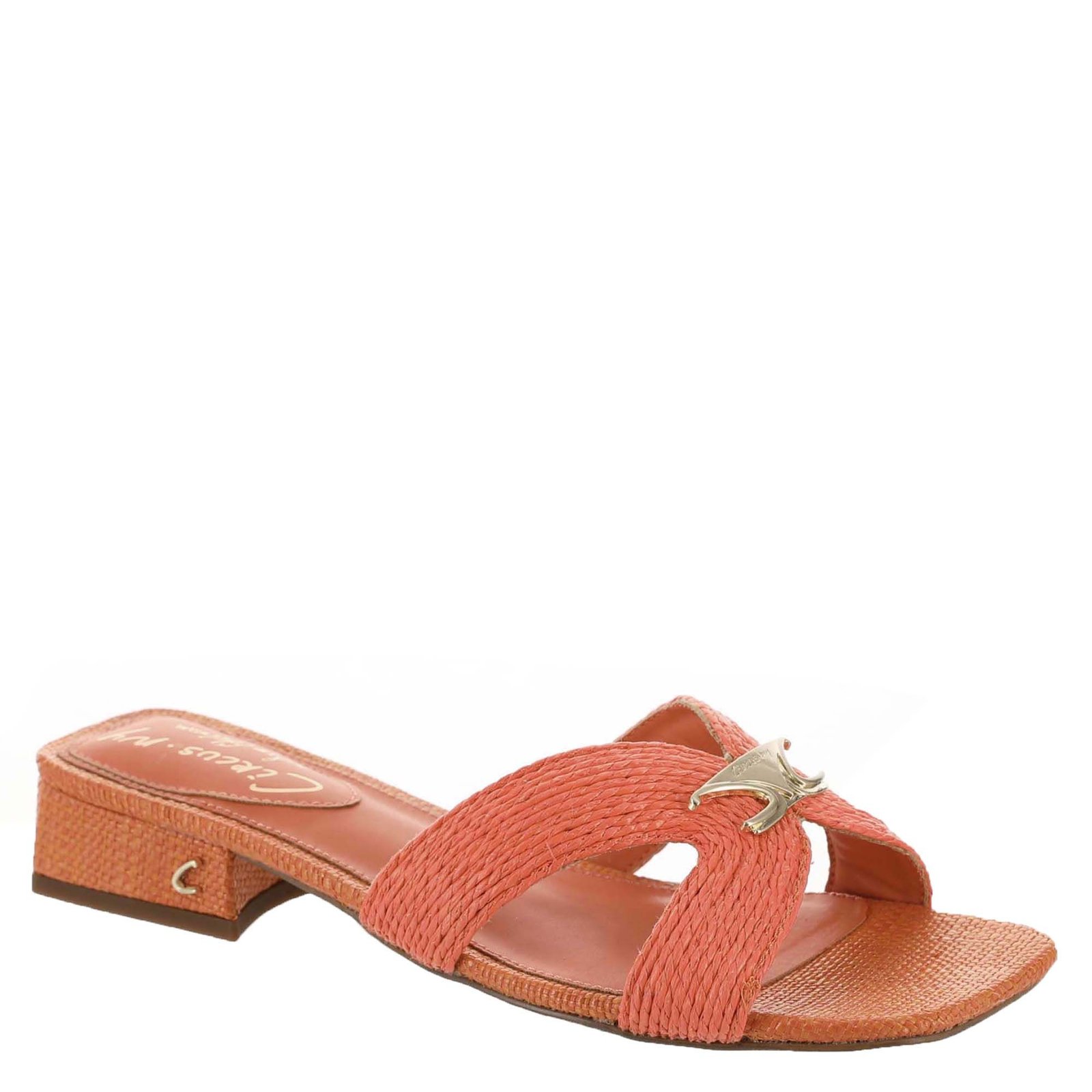 Circus by Sam Edelman Joella Weave Women's Orange Sandal 9 M