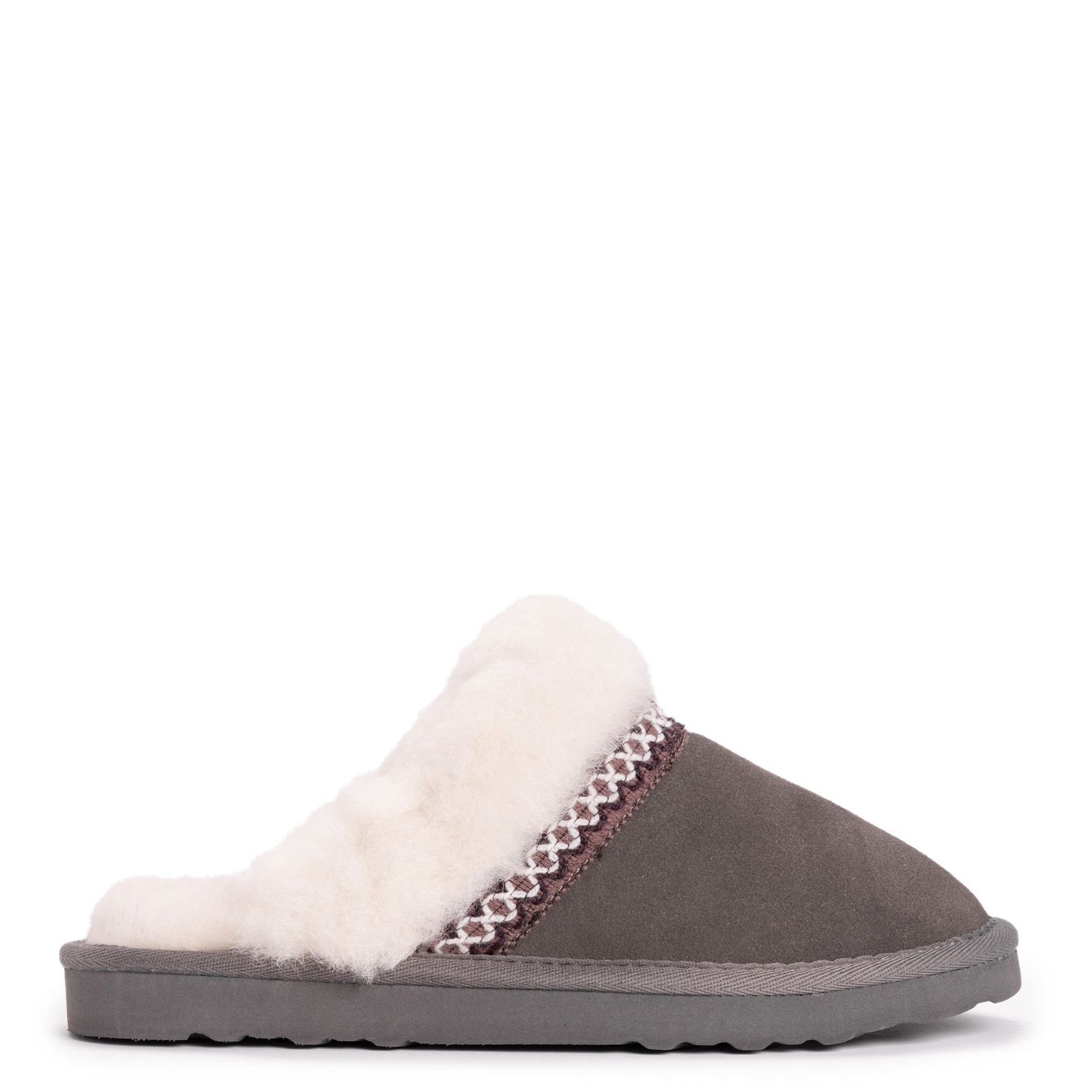 MUK LUKS Dawn Suede Scuff Women's Slipper - Picture 9 of 9