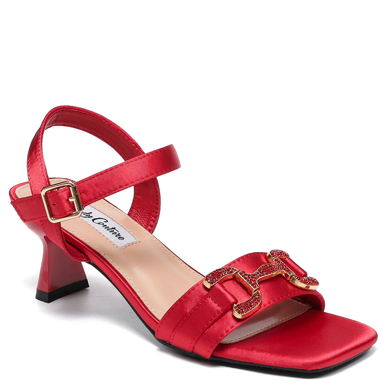 Lady Couture of NY Sandra Women's Red Sandal 12