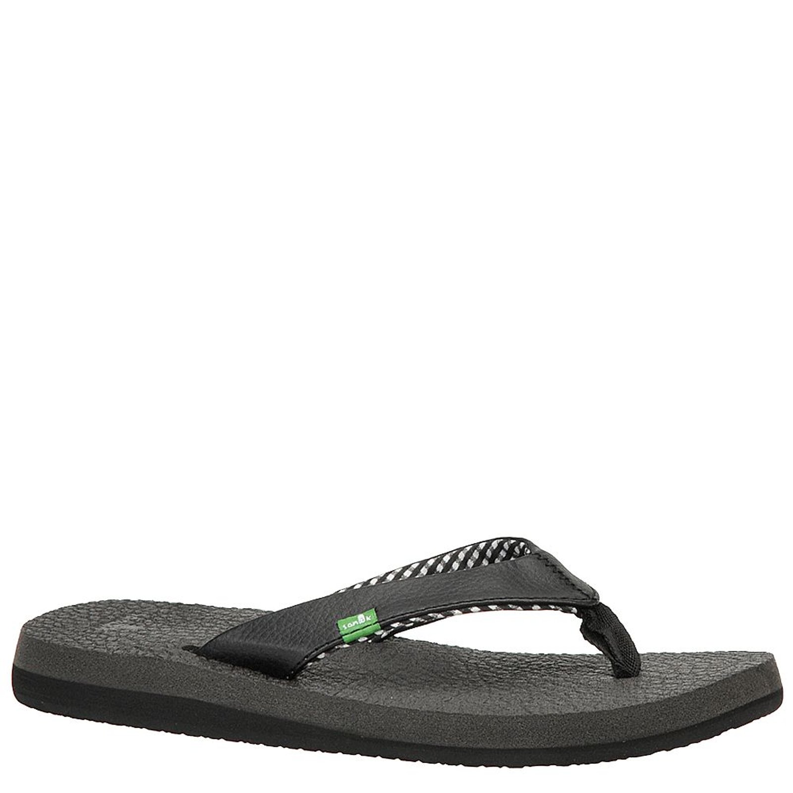 Sanuk Yoga Mat Women's Black,Brown Sandal 5 M