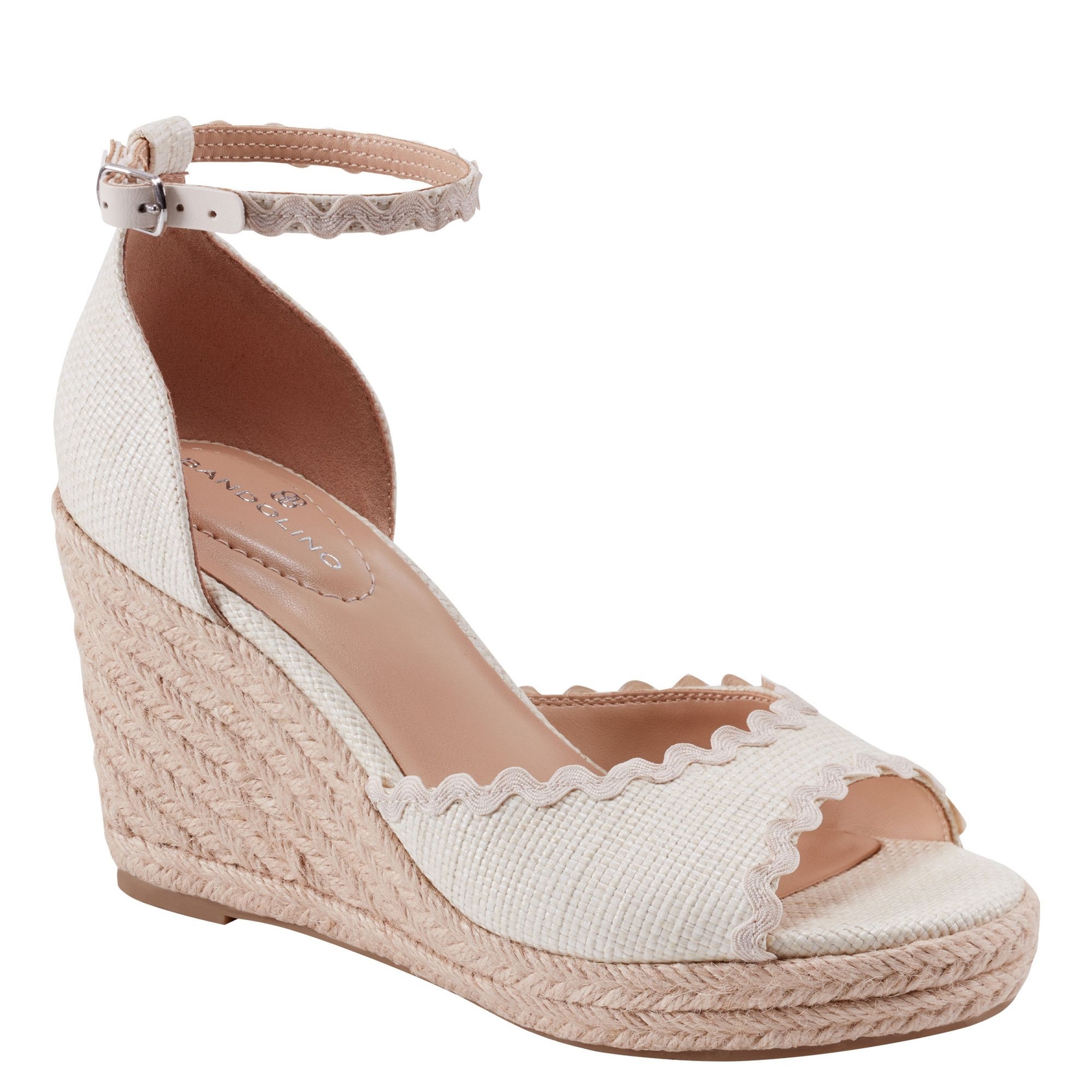 Bandolino Kendri Women's White Sandal 10 M