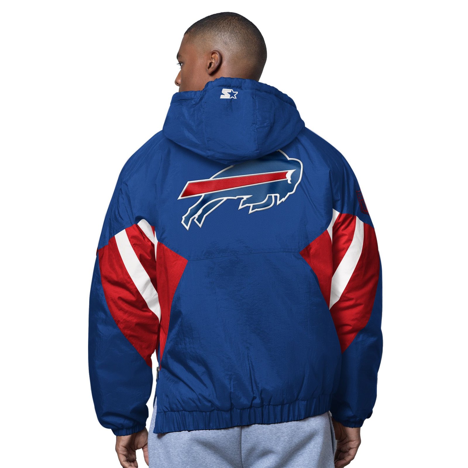 Starter NFL The Line Up Polyfilled Half-Zip Pullover