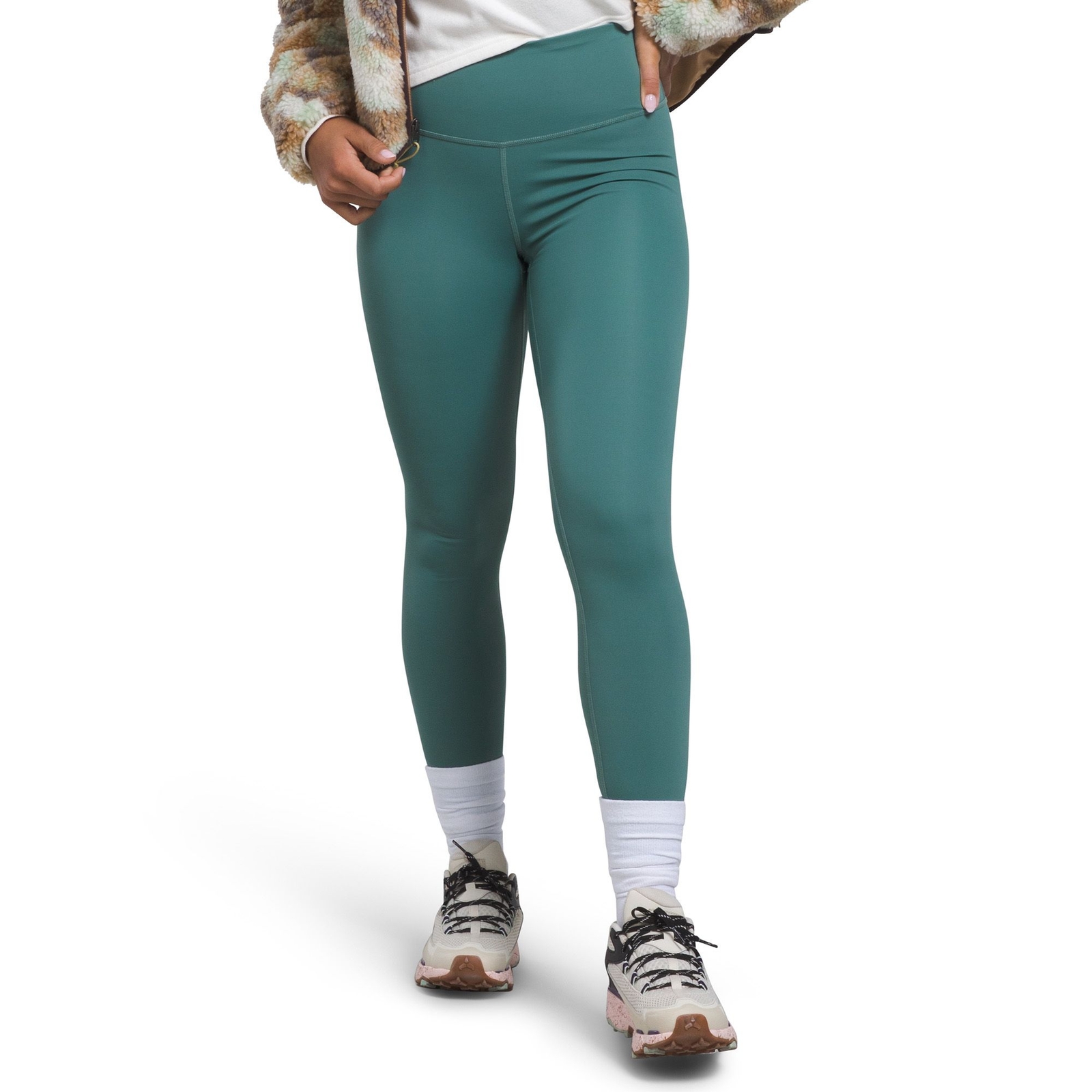 The North Face Women's Elevation 7/8 Legging Green Pants XXL-Regular
