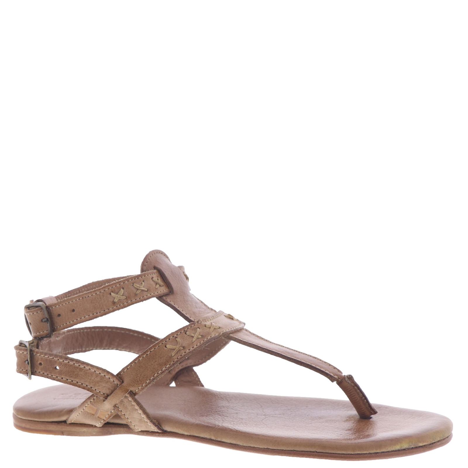 Bed: Stu Moon Women's Tan Sandal 10 M