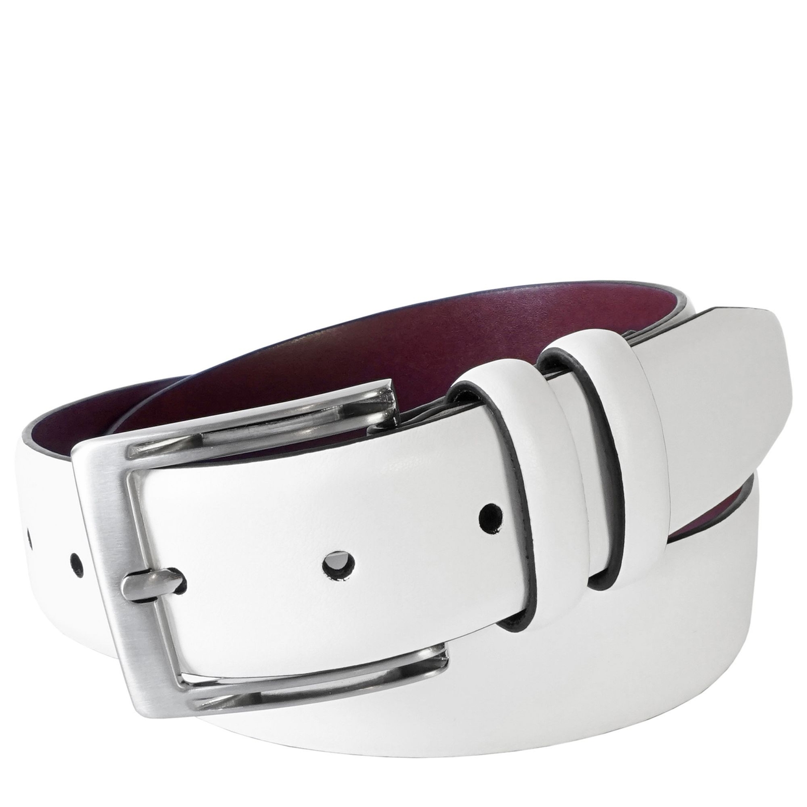 Stacy Adams Russell Belt White Misc Accessories 36