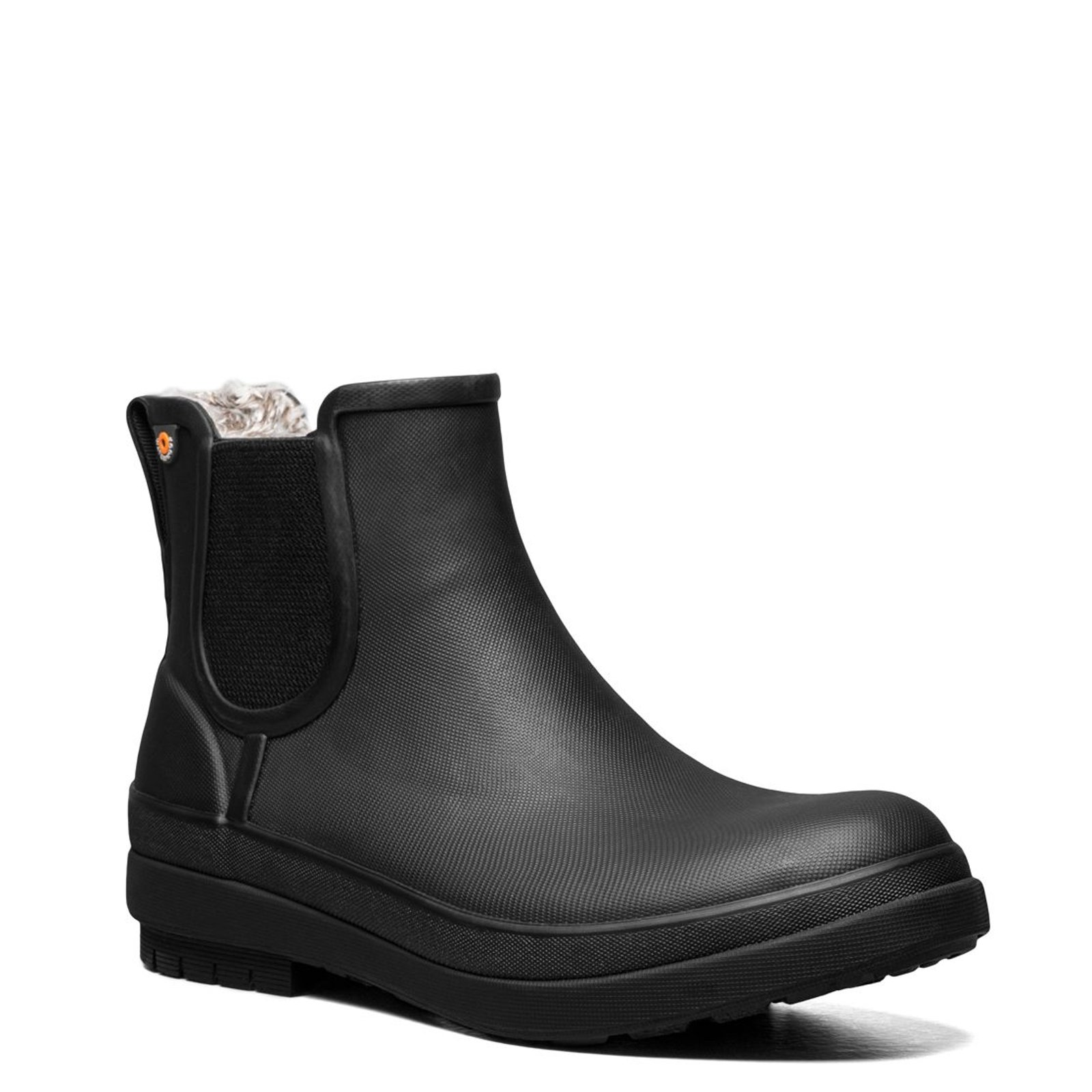 BOGS Amanda Plush II Chelsea Women's Black Boot 7
