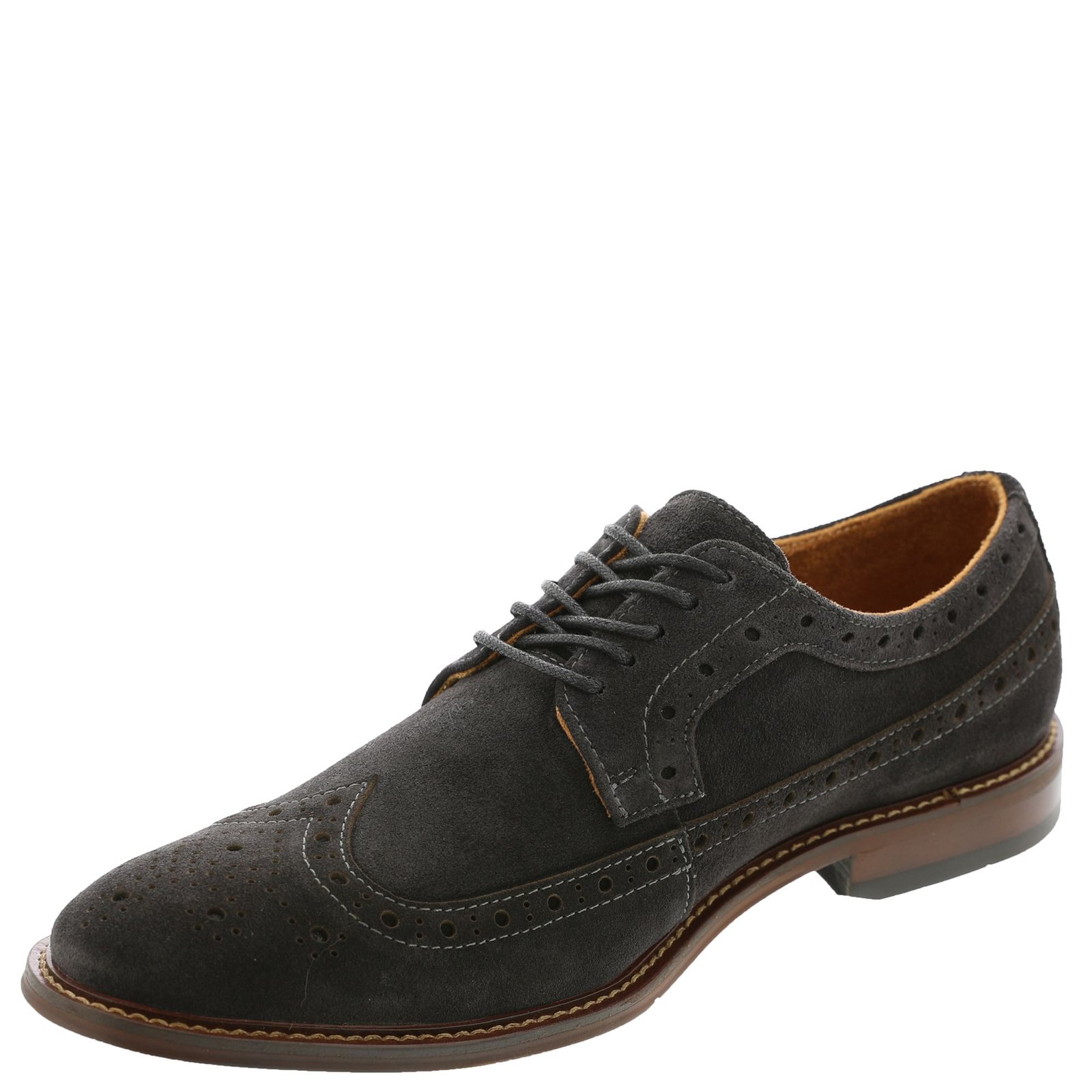 Stacy Adams Shoes Marligan Wingtip Oxford Dark Gray Size 13 — photo 2