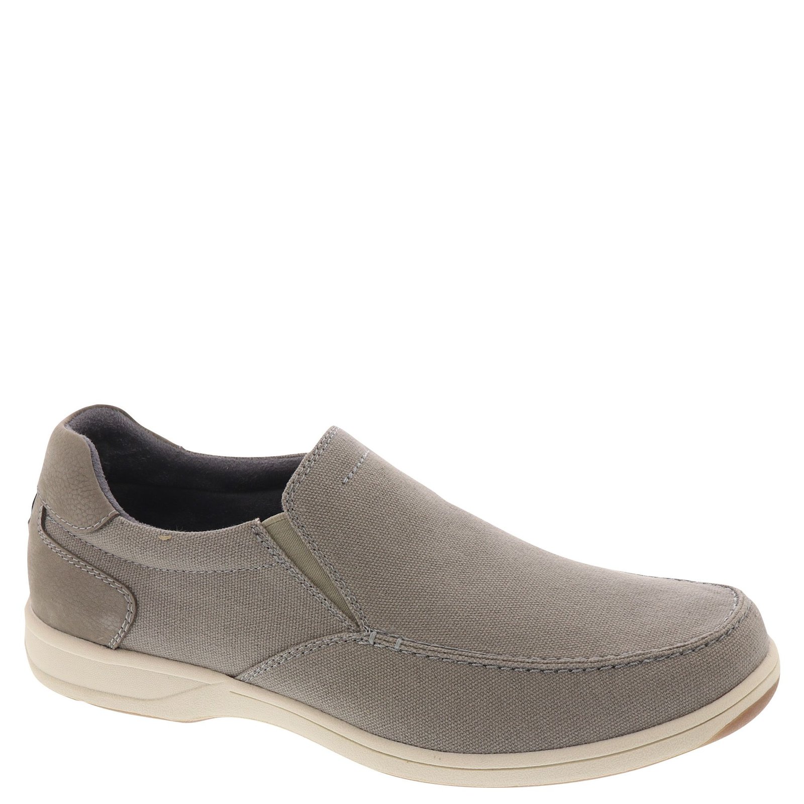 Florsheim Lakeside Canvas Moc Toe Slip-On Men’s Gray Extra Wide Shoes NIB Florsheim Men main image 3