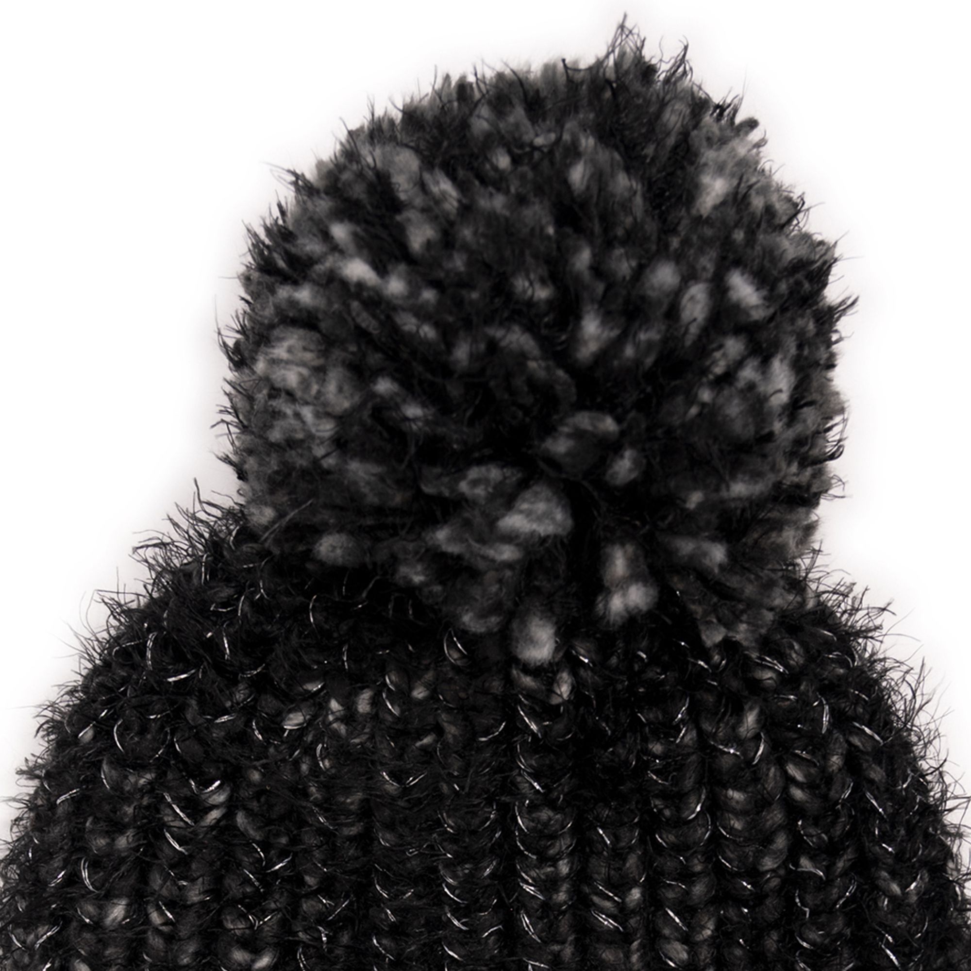 MUK LUKS Women's Chunky Space Dye Eyelash Beanie