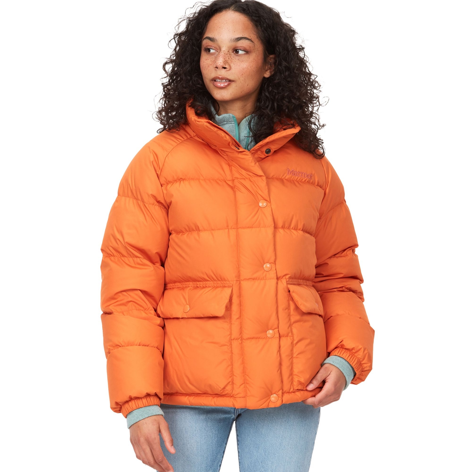 Marmot Women's Strollbridge Short Coat Orange Coats S