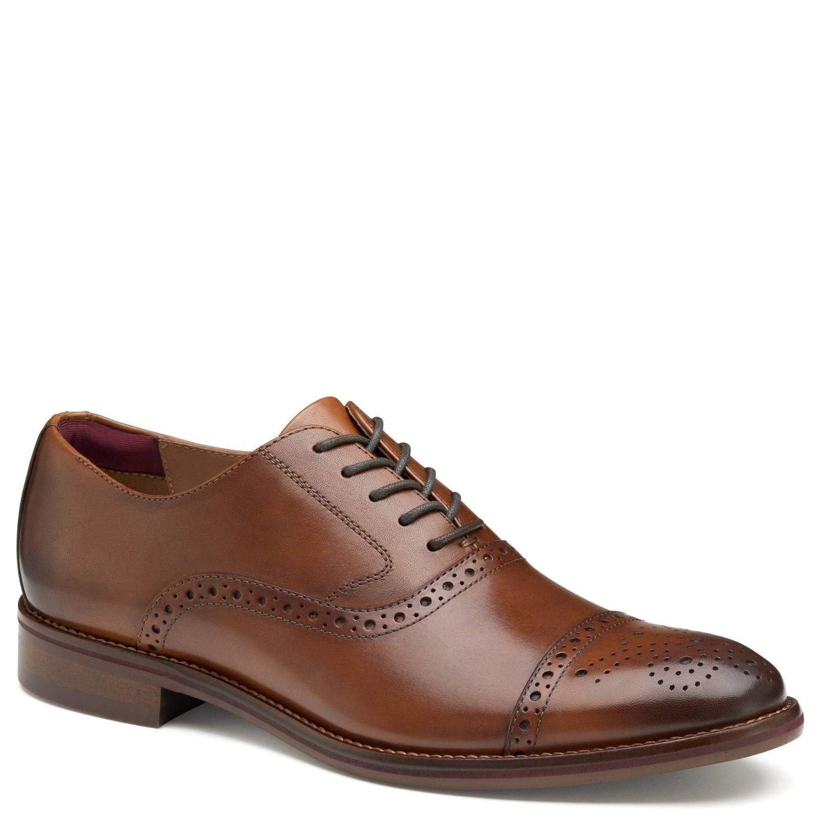 Johnston & Murphy Conard 2.0 Cap Toe Men's Tan Oxford 8 M