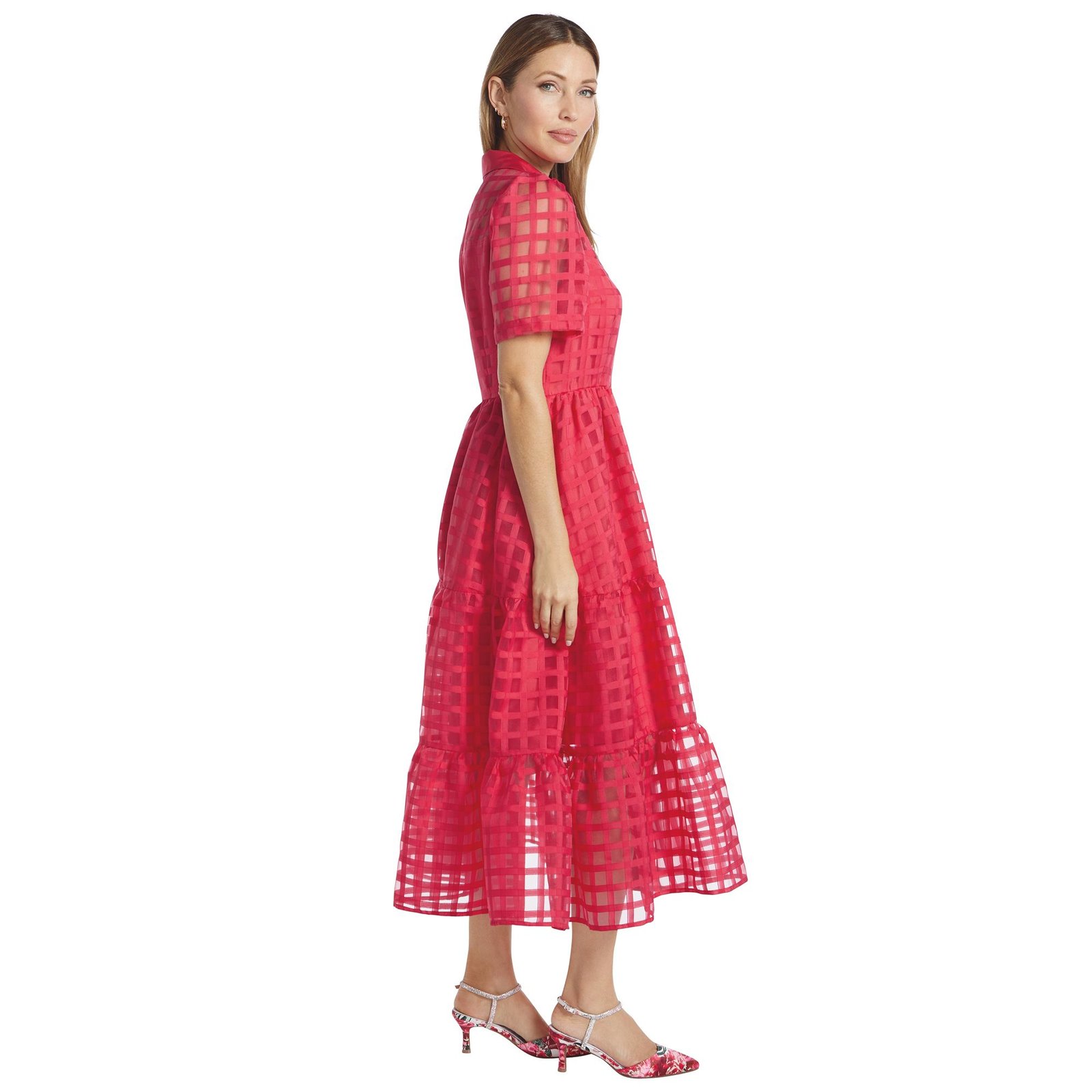 Masseys® Organza Shirt Dress