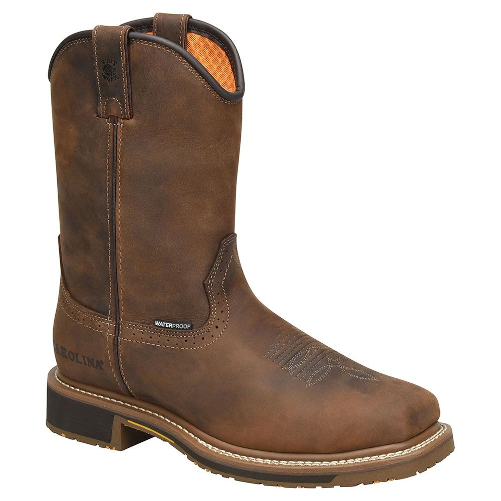 Carolina Anchor Men's Brown Boot 12 D