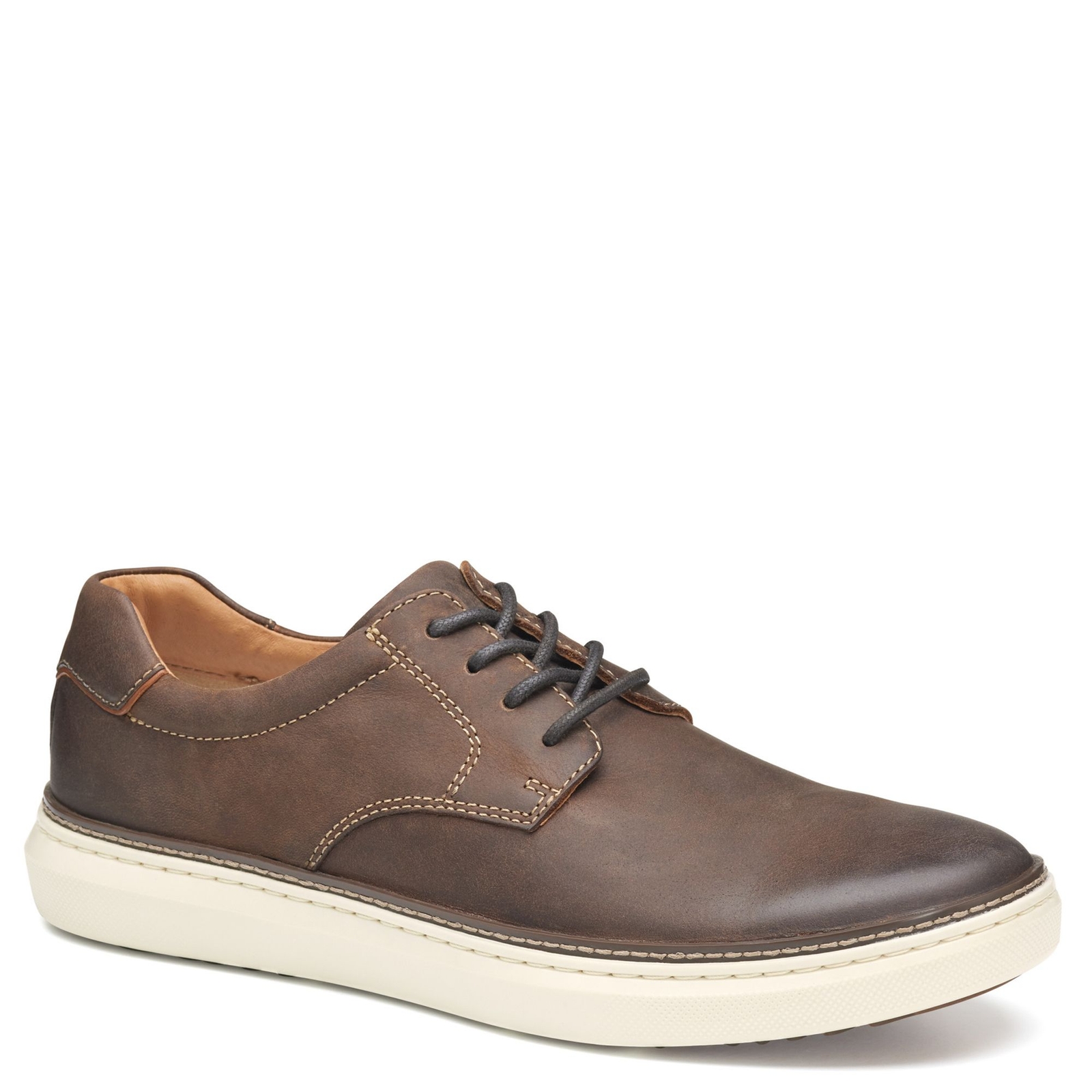 Johnston & Murphy McGuffey 2 Plain Toe Men's Brown Oxford 11.5 W