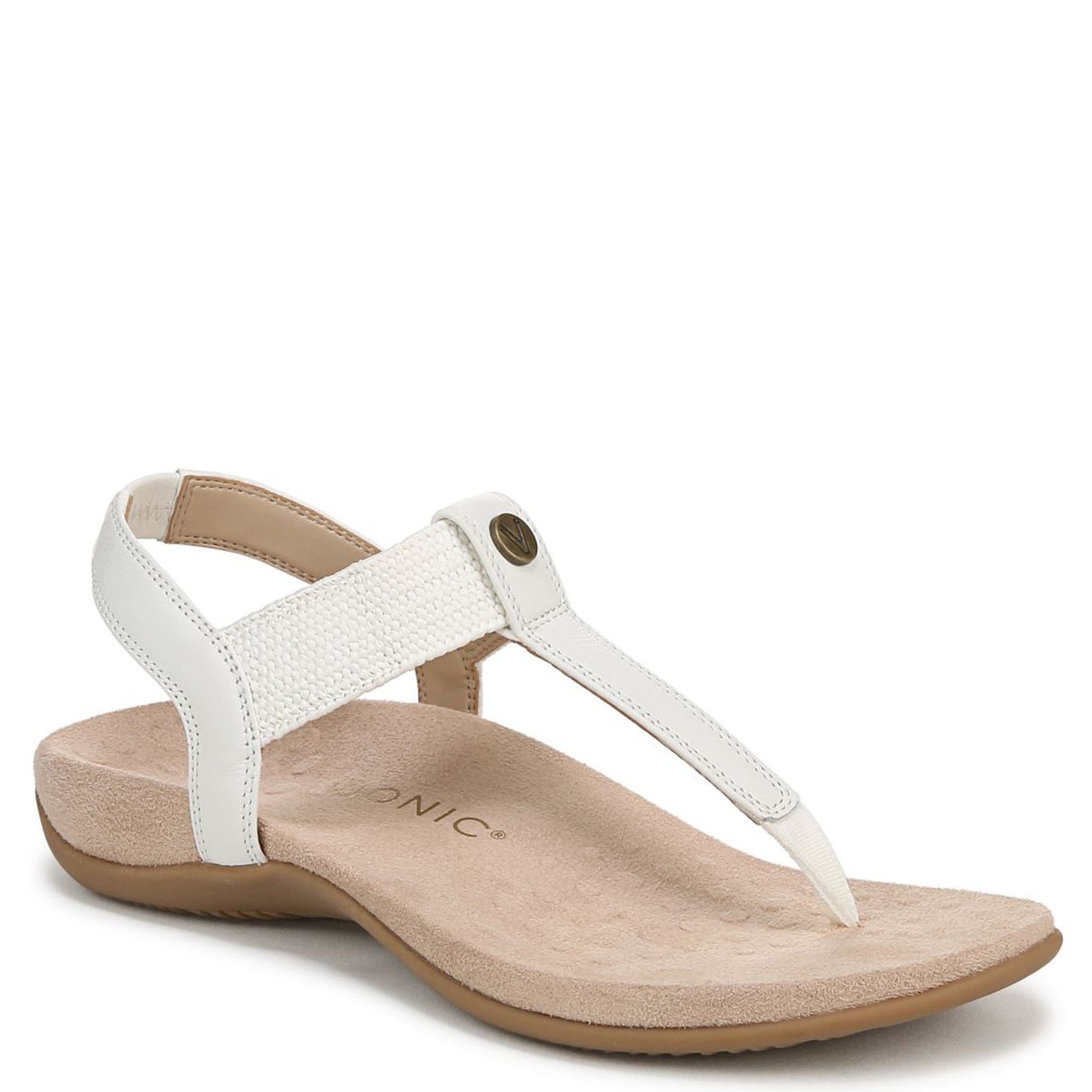 Vionic Brea Women's White Sandal 6.5 M