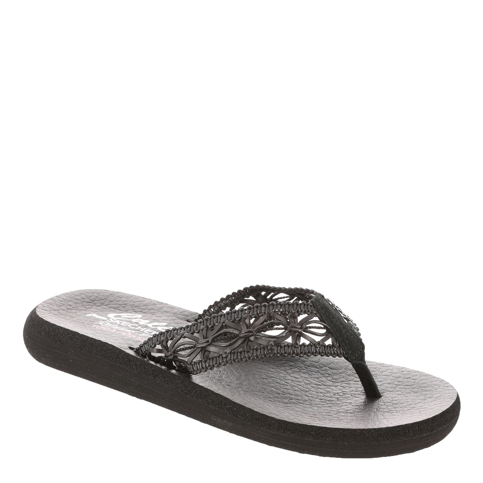 Skechers Cali Asana-Ocean Breezier Women's Black Sandal 9 M