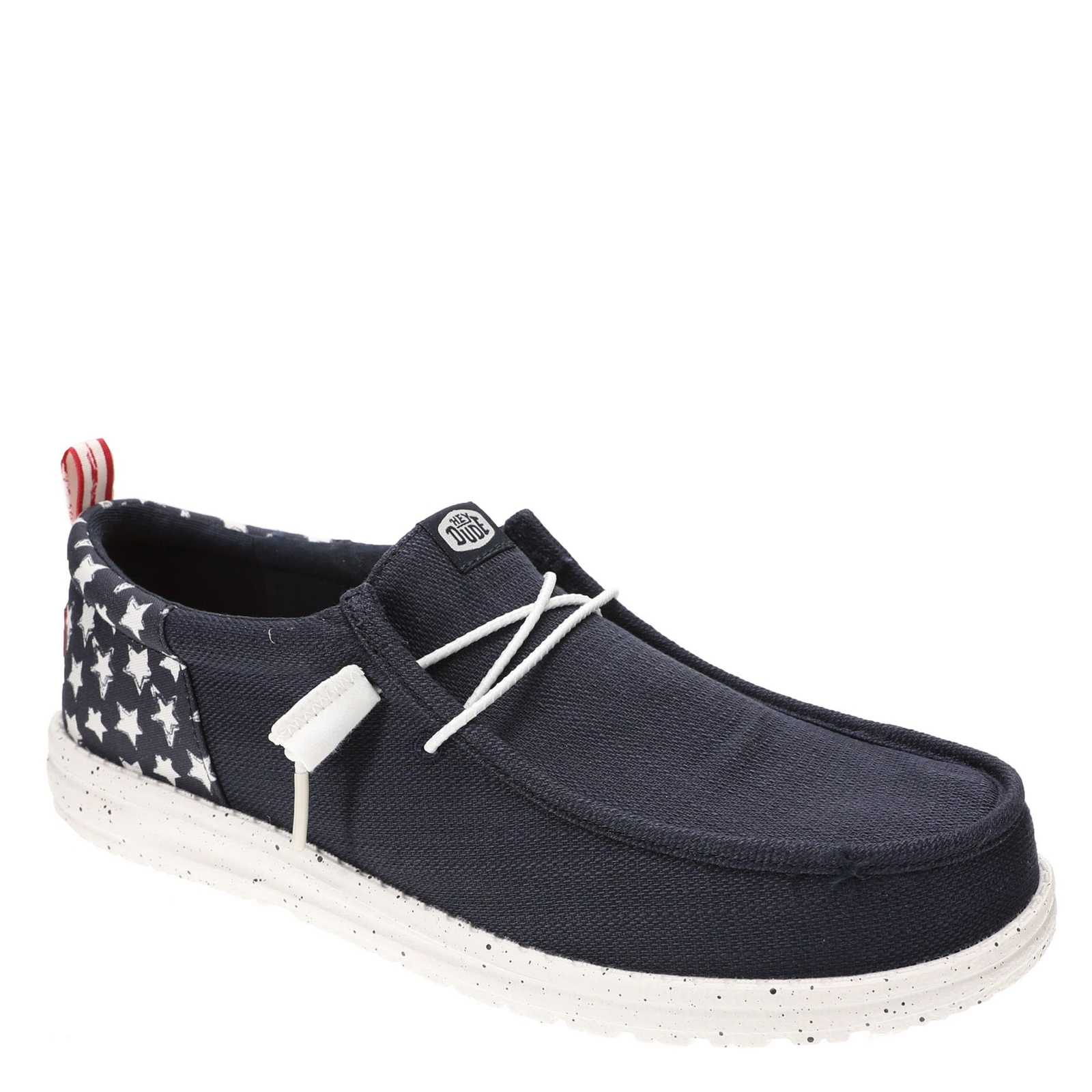 Hey Dude Wally Funk Americana Stars Men's Navy Oxford 11 M