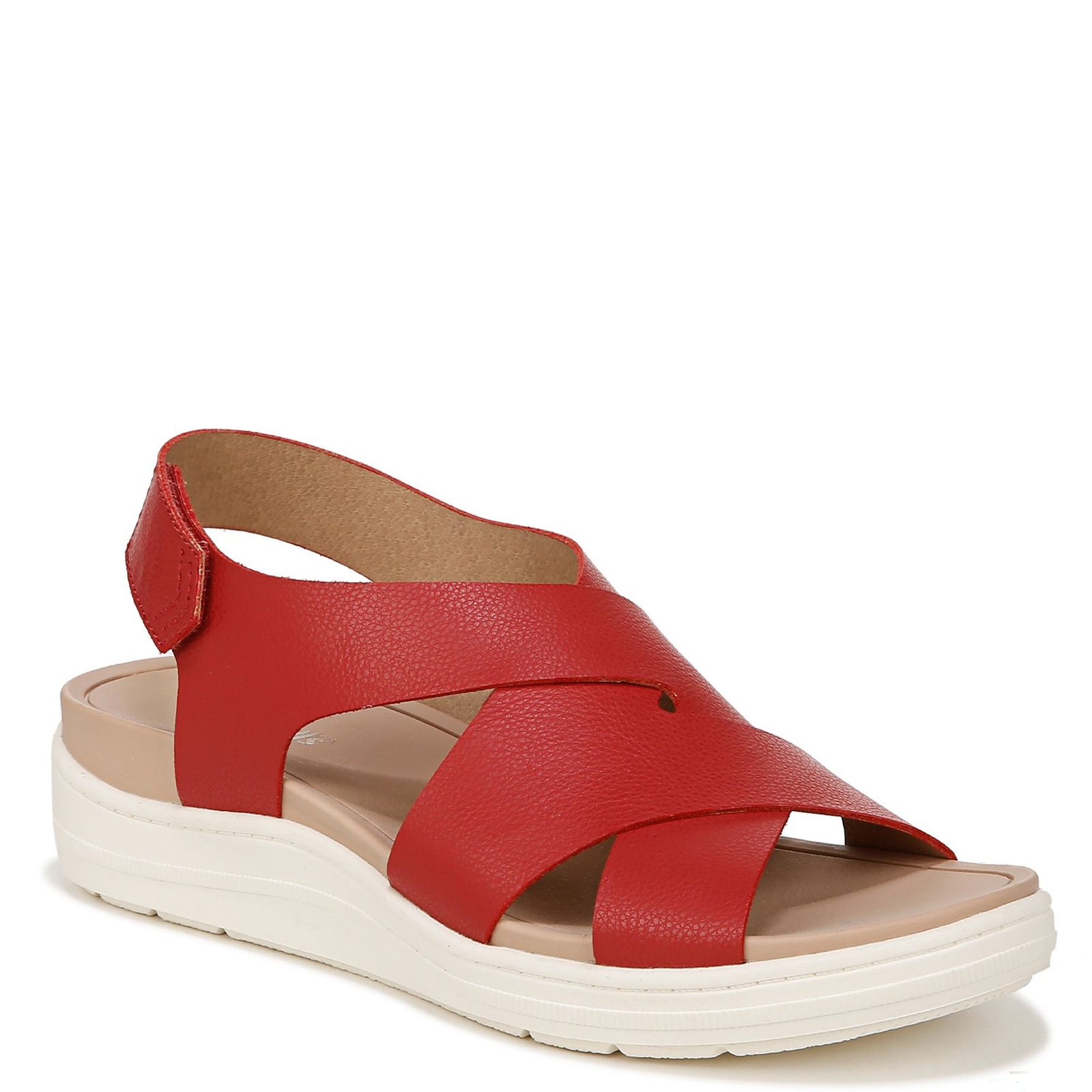 Dr. Scholl's Time Off Sea Women's Red Sandal 8 M