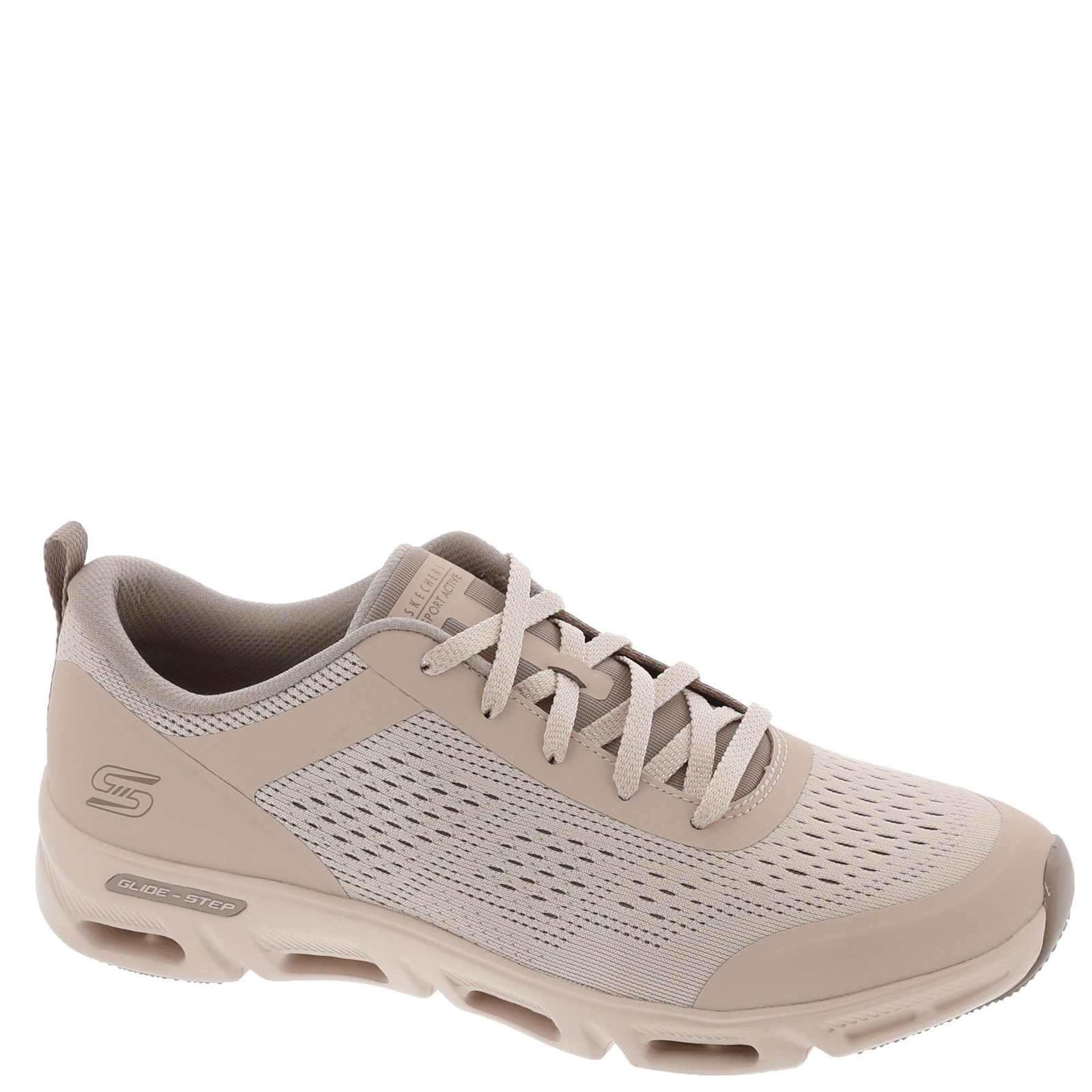 Skechers Sport Active Glide-Step Gratify-Lume Women's Tan Slip On 8.5 M