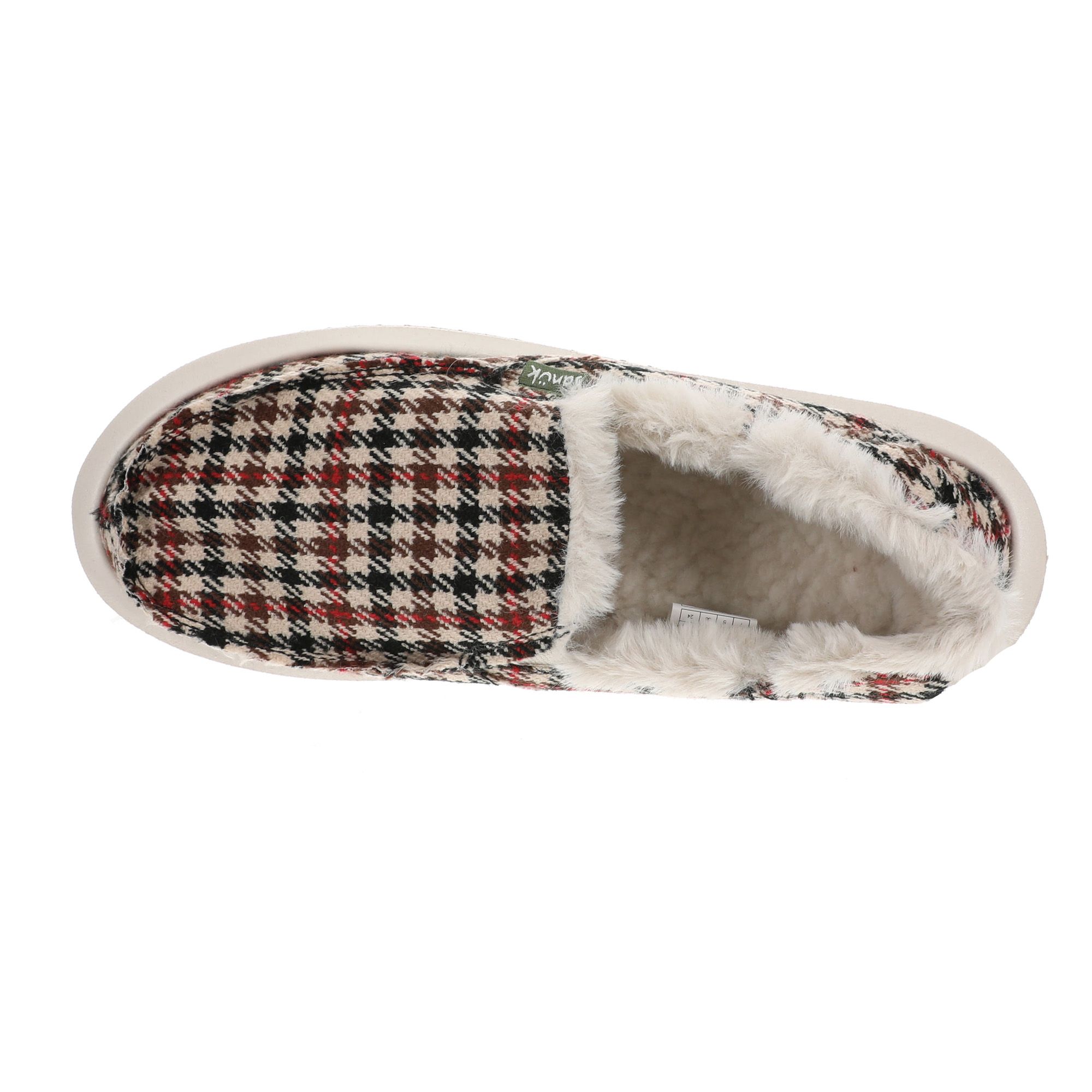 Sanuk Donna Plaid Chill Womens Slip On 10190₽
