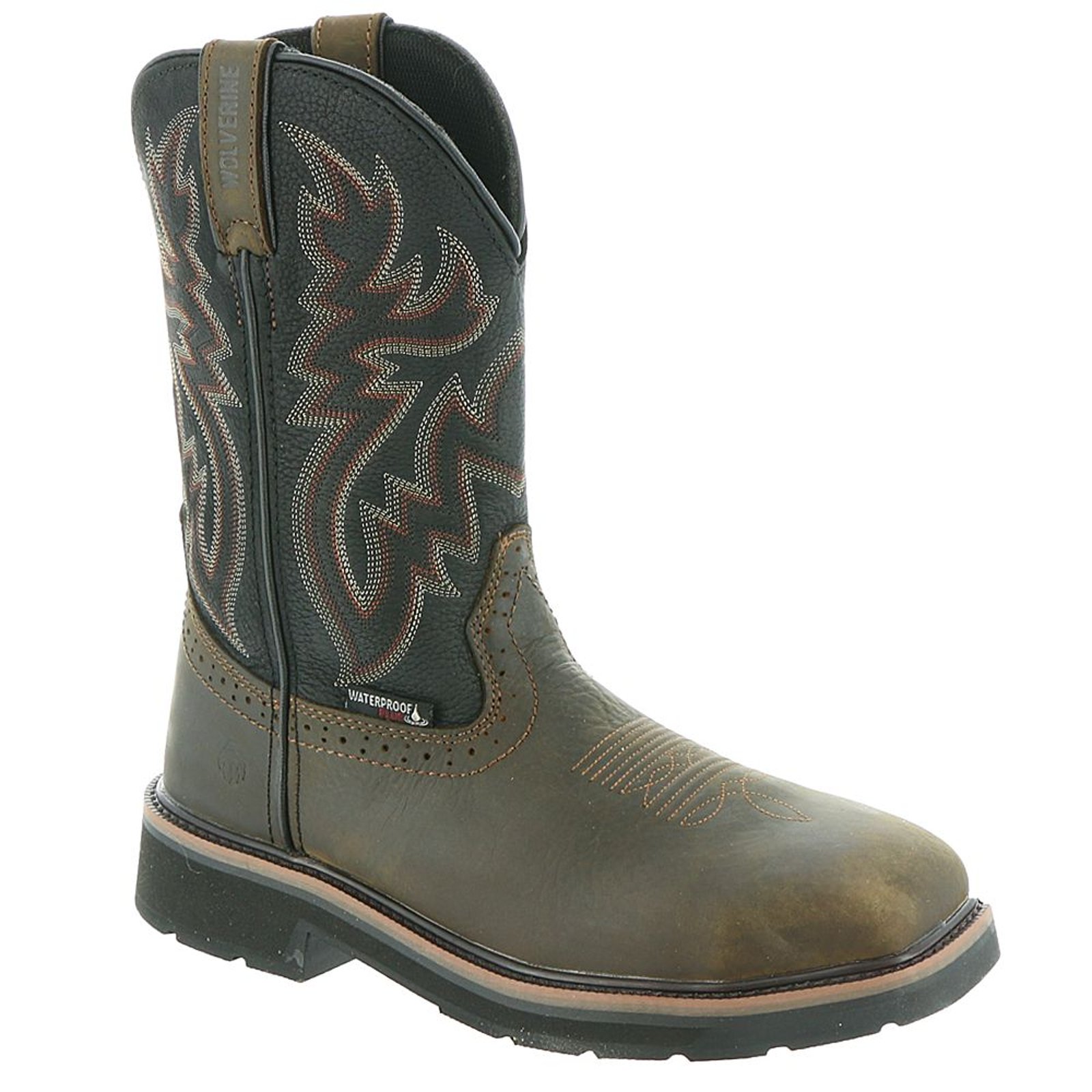Wolverine Rancher Wellington Steel Toe Men's Black Boot 12