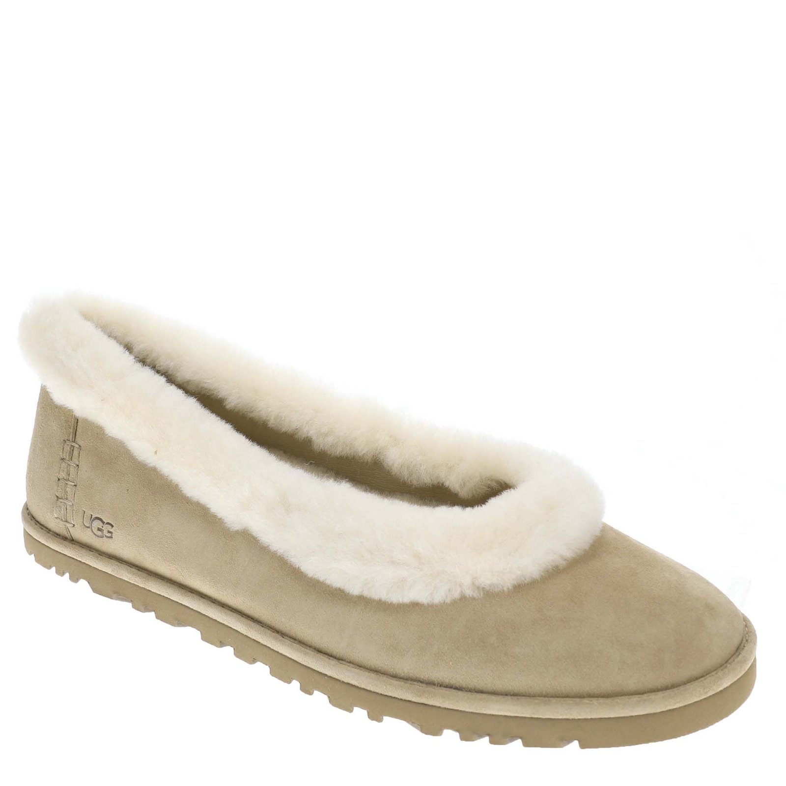 UGG Zora Ballet Flat Women's Tan Slip On 9