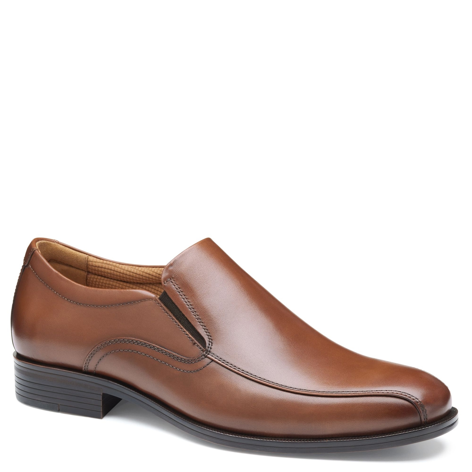 Johnston & Murphy Reeve Run-Off Venetian Men's Brown Slip On 8.5 M