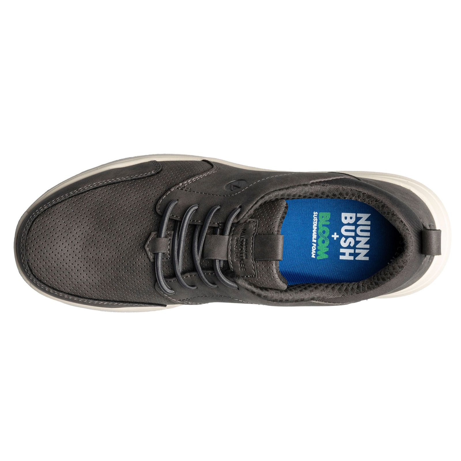 Nunn Bush Mens Conway Loafers Navy in Wide Width Nunn Bush Mens Conway Loafers Dark Brown main image 2