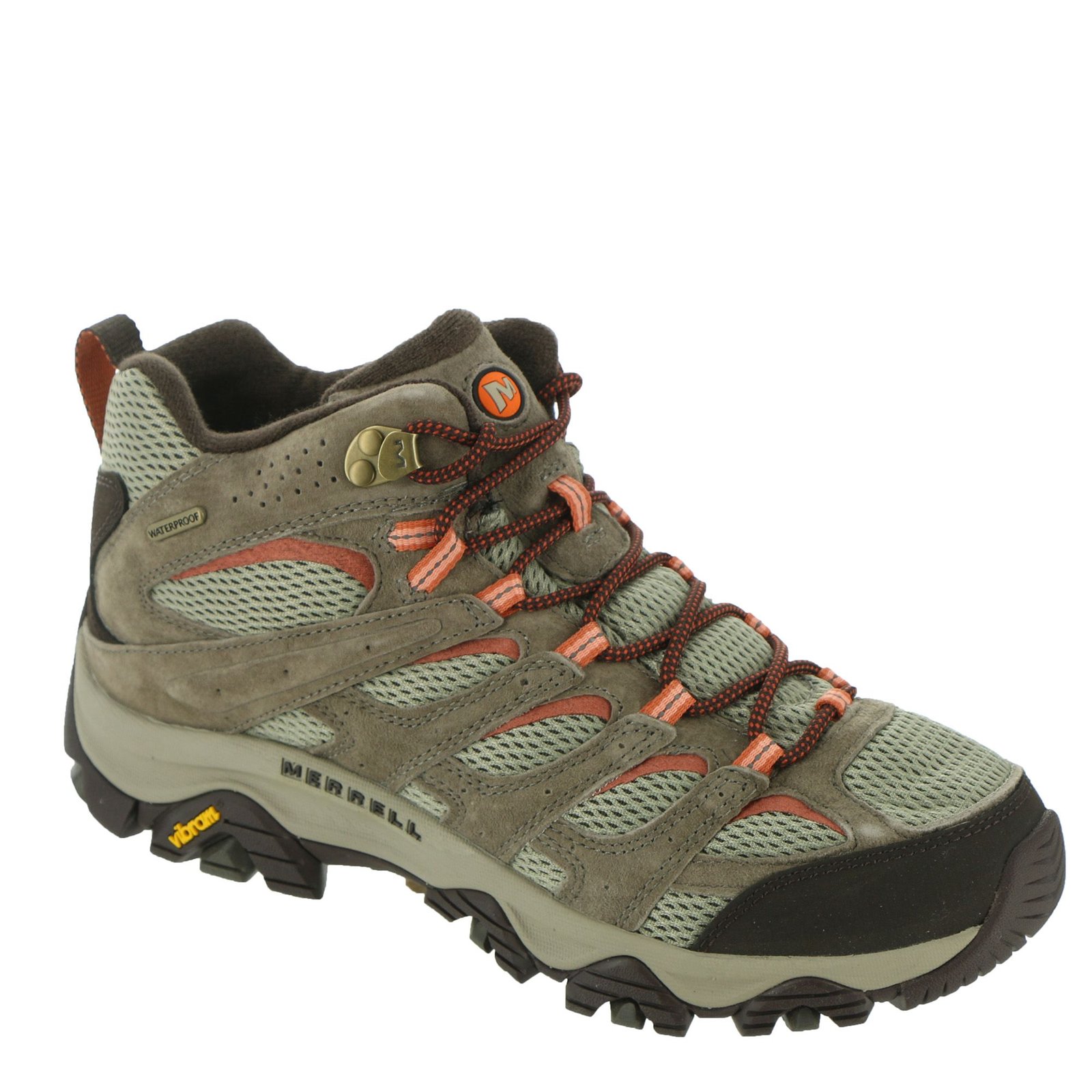 Merrell Moab 3 Mid Waterproof Hiking Boot Women's Tan Boot 11 M
