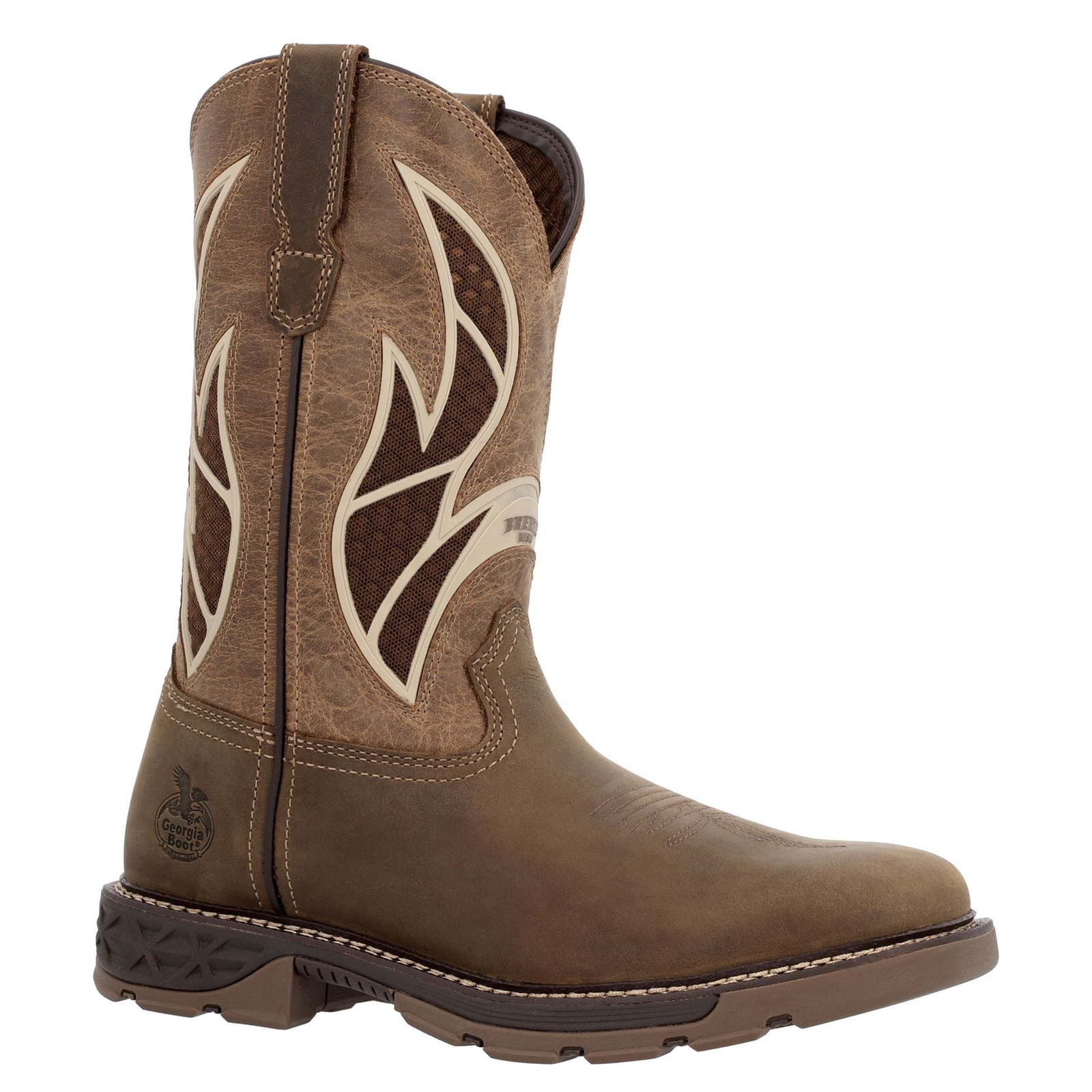 Georgia Boot Carbo-Tec Flex Men's Brown Boot 13 W